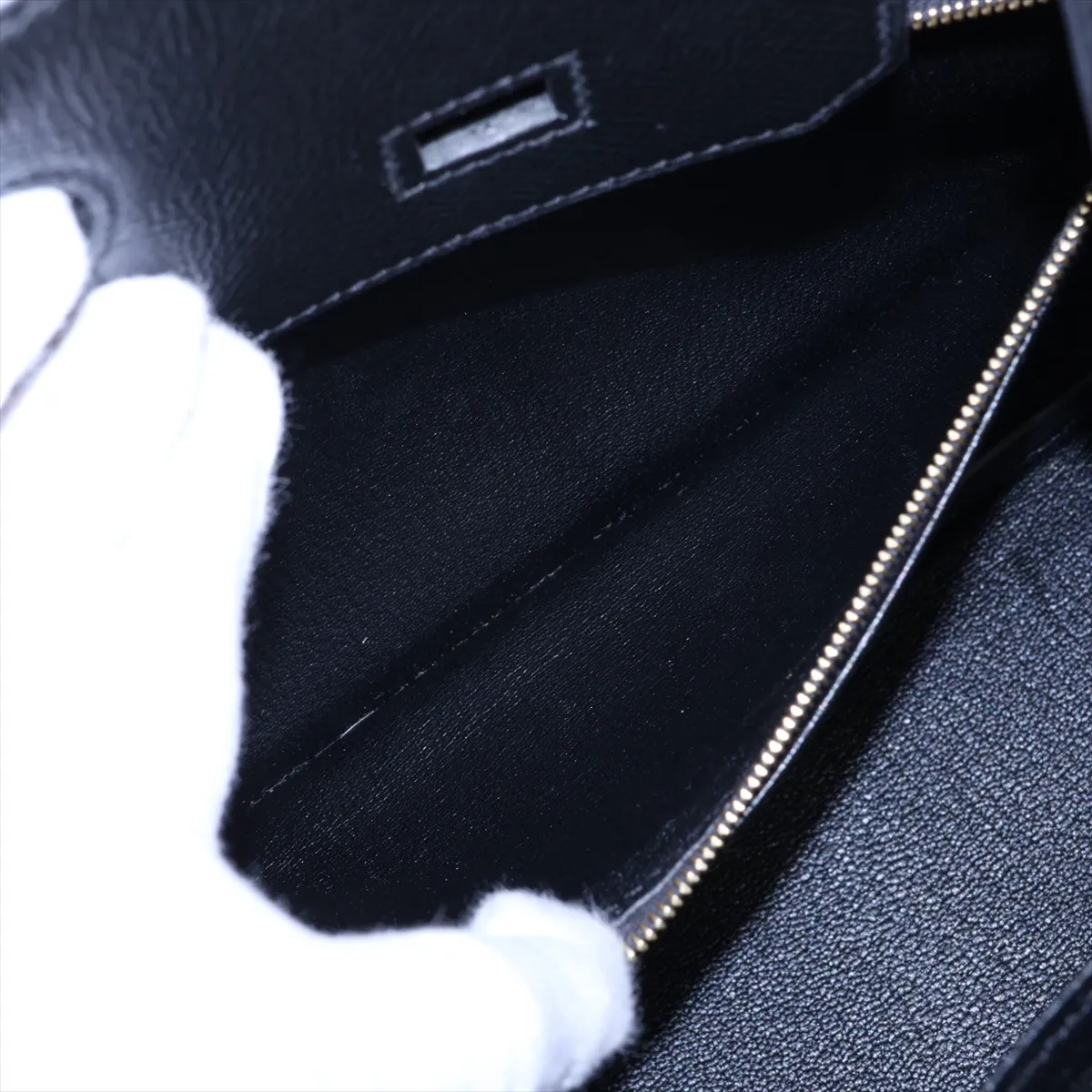 [Individually packaged] Hermes Birkin 30 Letournée Veau Epsom Black Gold Hardware C: 2018 — view 9