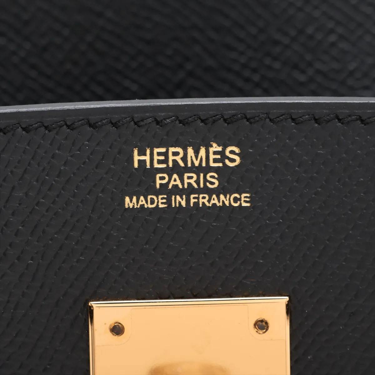 [Individually packaged] Hermes Birkin 30 Letournée Veau Epsom Black Gold Hardware C: 2018 — view 10
