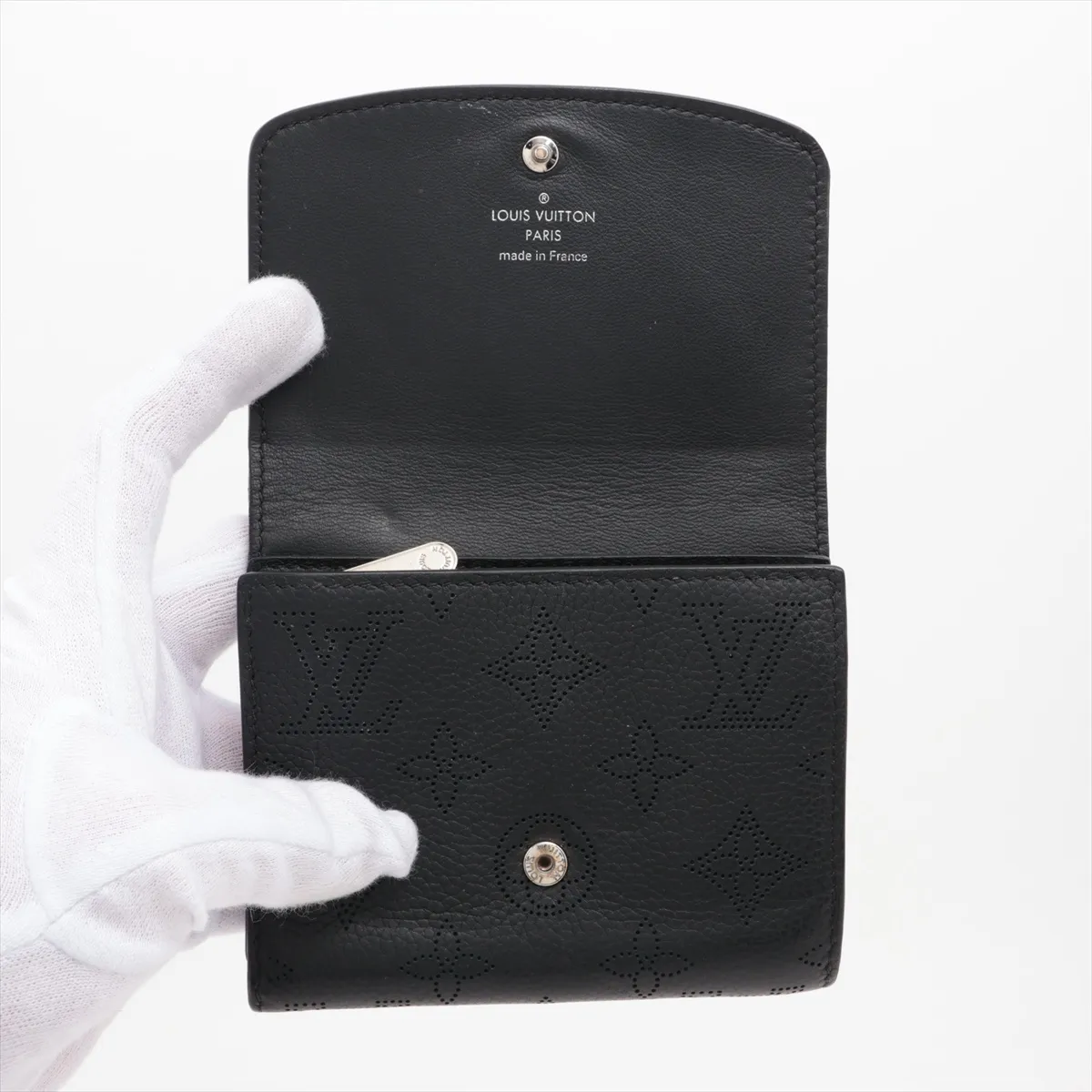 Mahina Portefeuilles Compact M62540 Noir Compact Wallet with RFID response — view 3