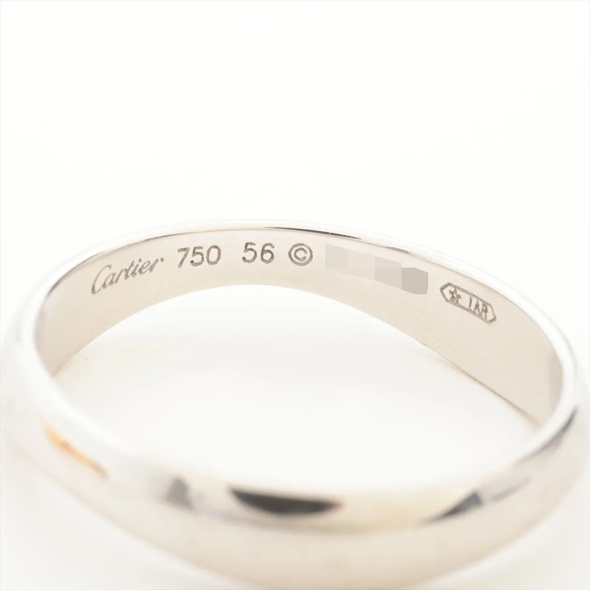 Love Me Ring 750 (PG x WG) 7.1g Size 56 IC9146 Dents — view 3