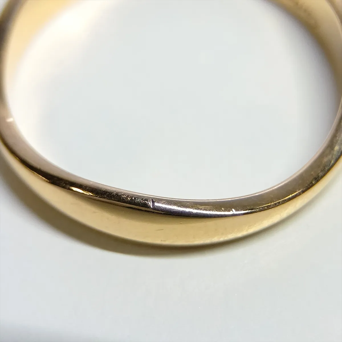 Love Me Ring 750 (PG x WG) 7.1g Size 56 IC9146 Dents — view 5