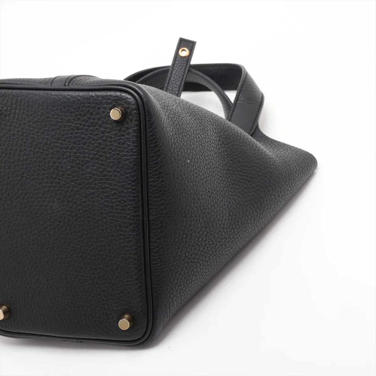 [Individually packaged] Hermes Picotin Lock 18 PM Taurillon Clemence Black Gold Hardware U: 2022 — view 3