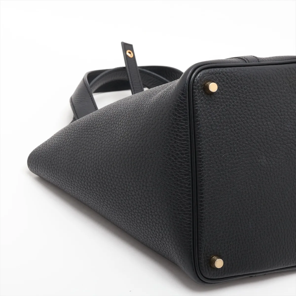 [Individually packaged] Hermes Picotin Lock 18 PM Taurillon Clemence Black Gold Hardware U: 2022 — view 4
