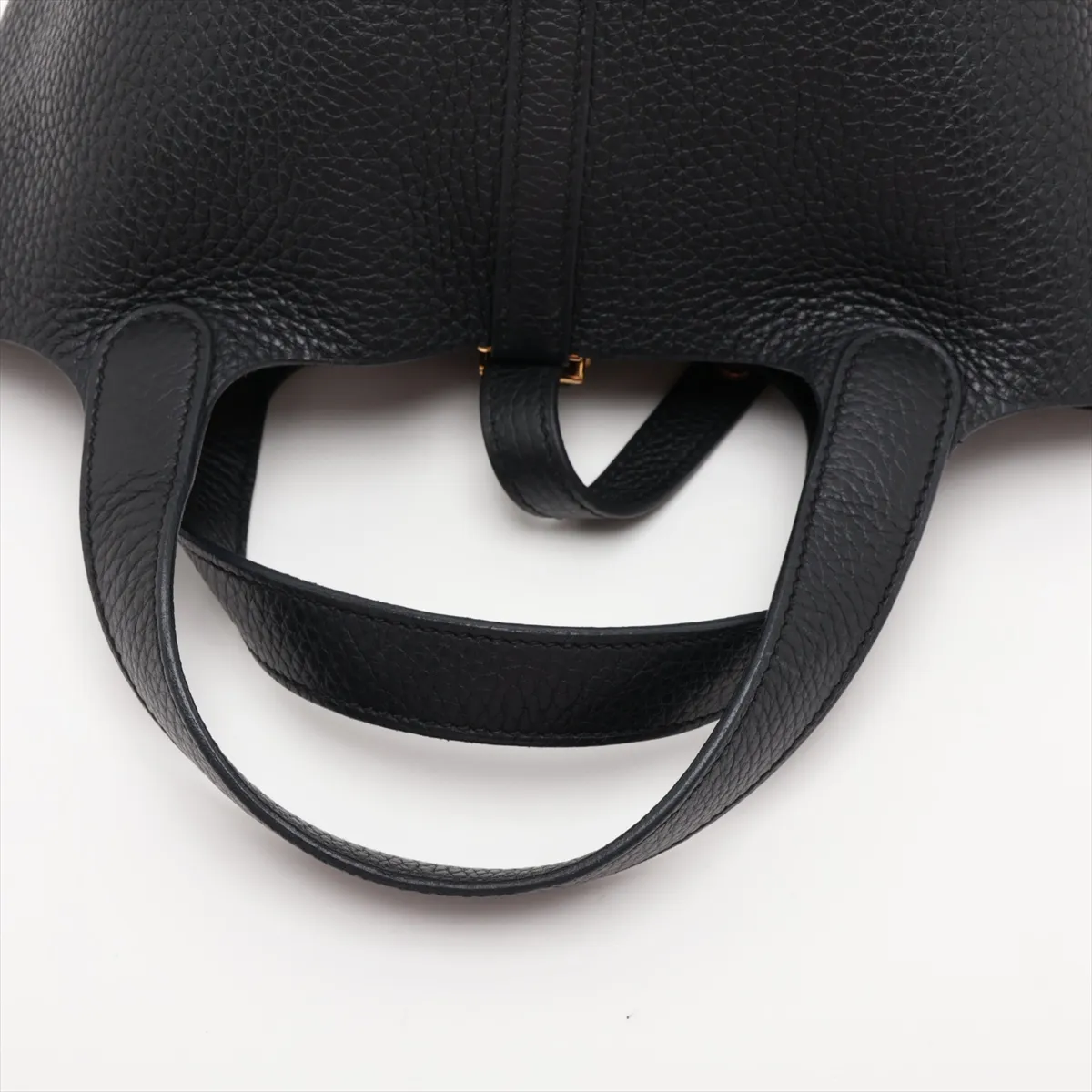 [Individually packaged] Hermes Picotin Lock 18 PM Taurillon Clemence Black Gold Hardware U: 2022 — view 5