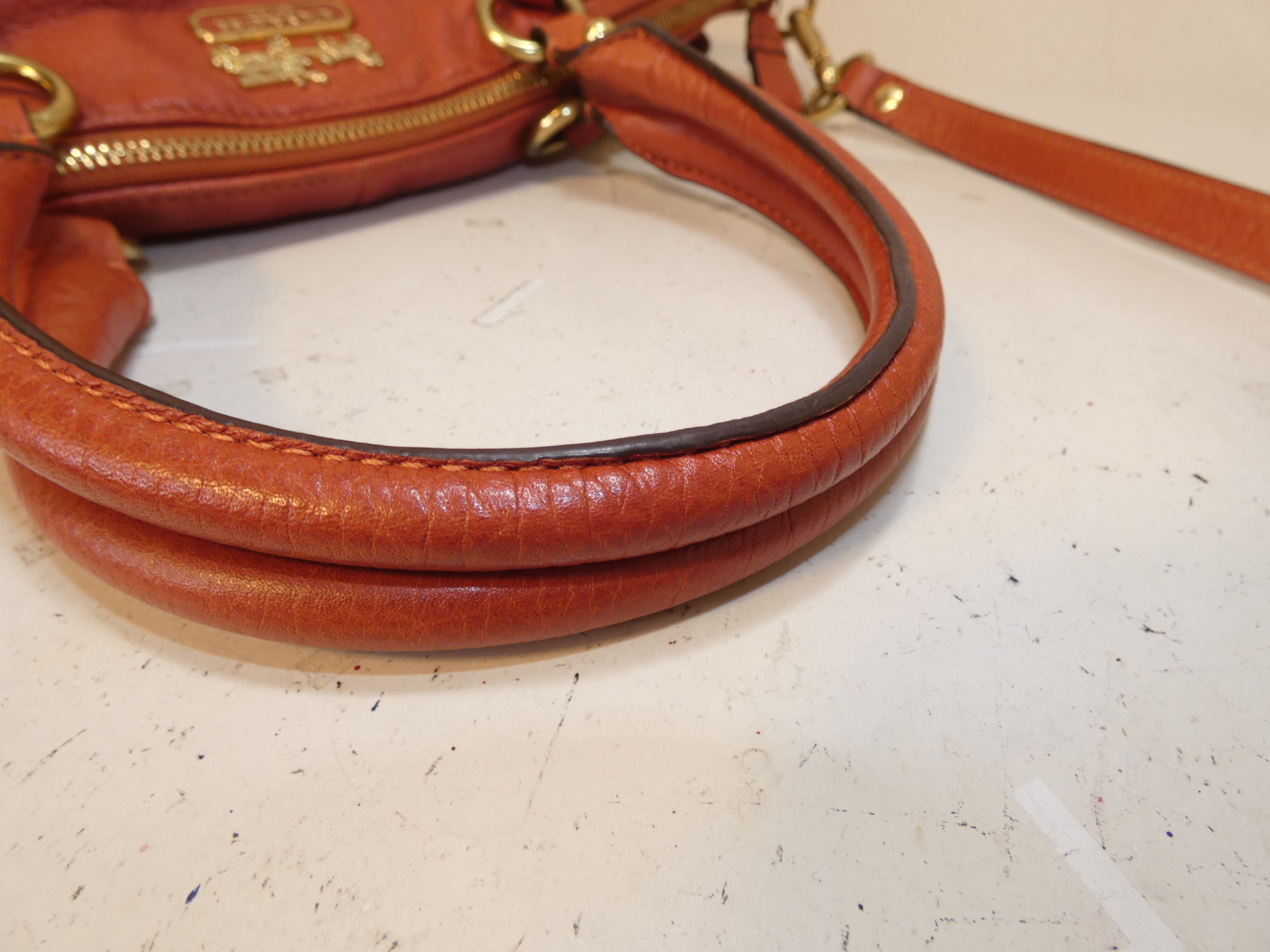 2-way Leather Hand/Shoulder Handbag — view 4