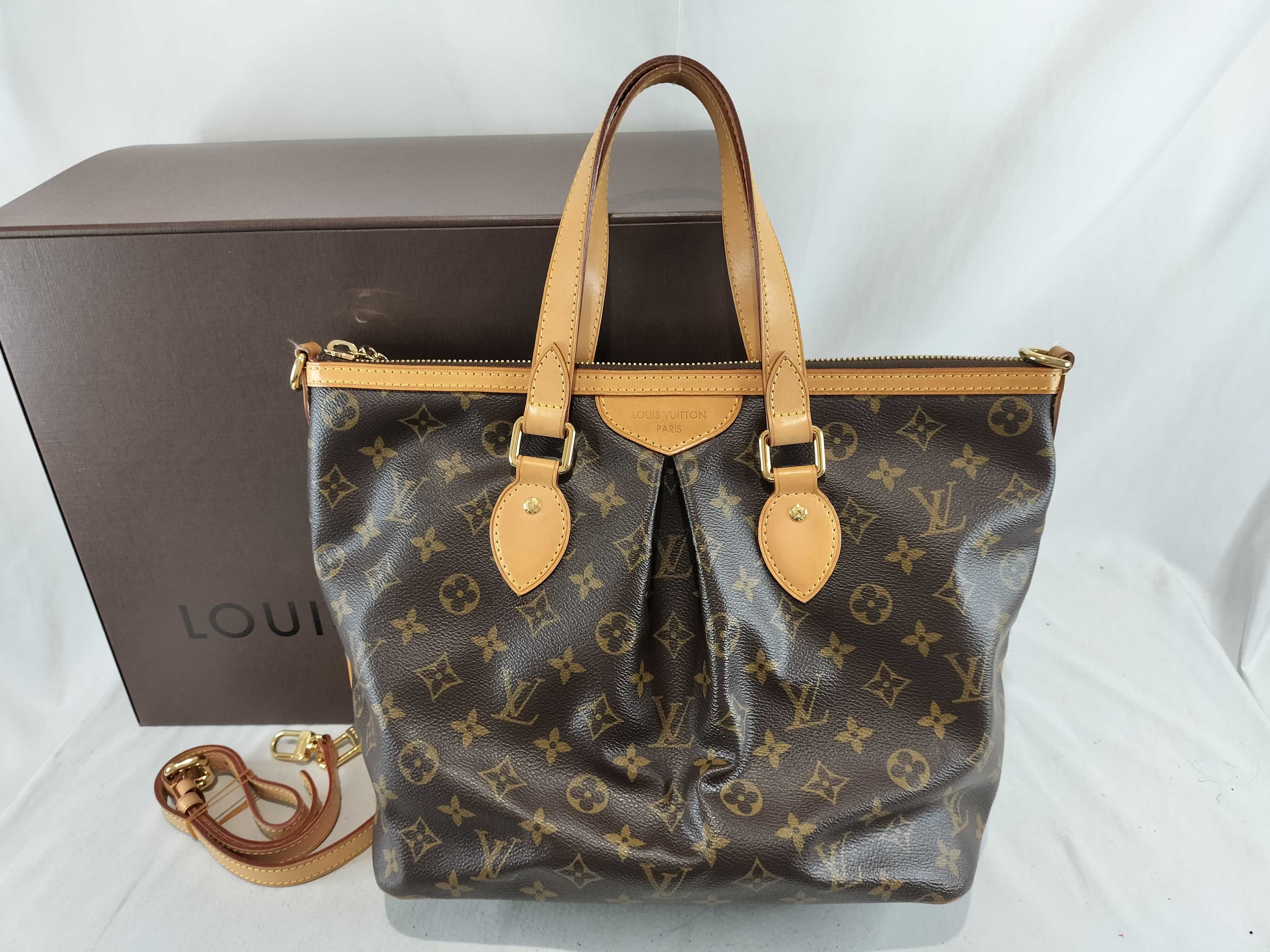 Monogram Palermo PM Tote Bag with Strap SR2037 Handbag