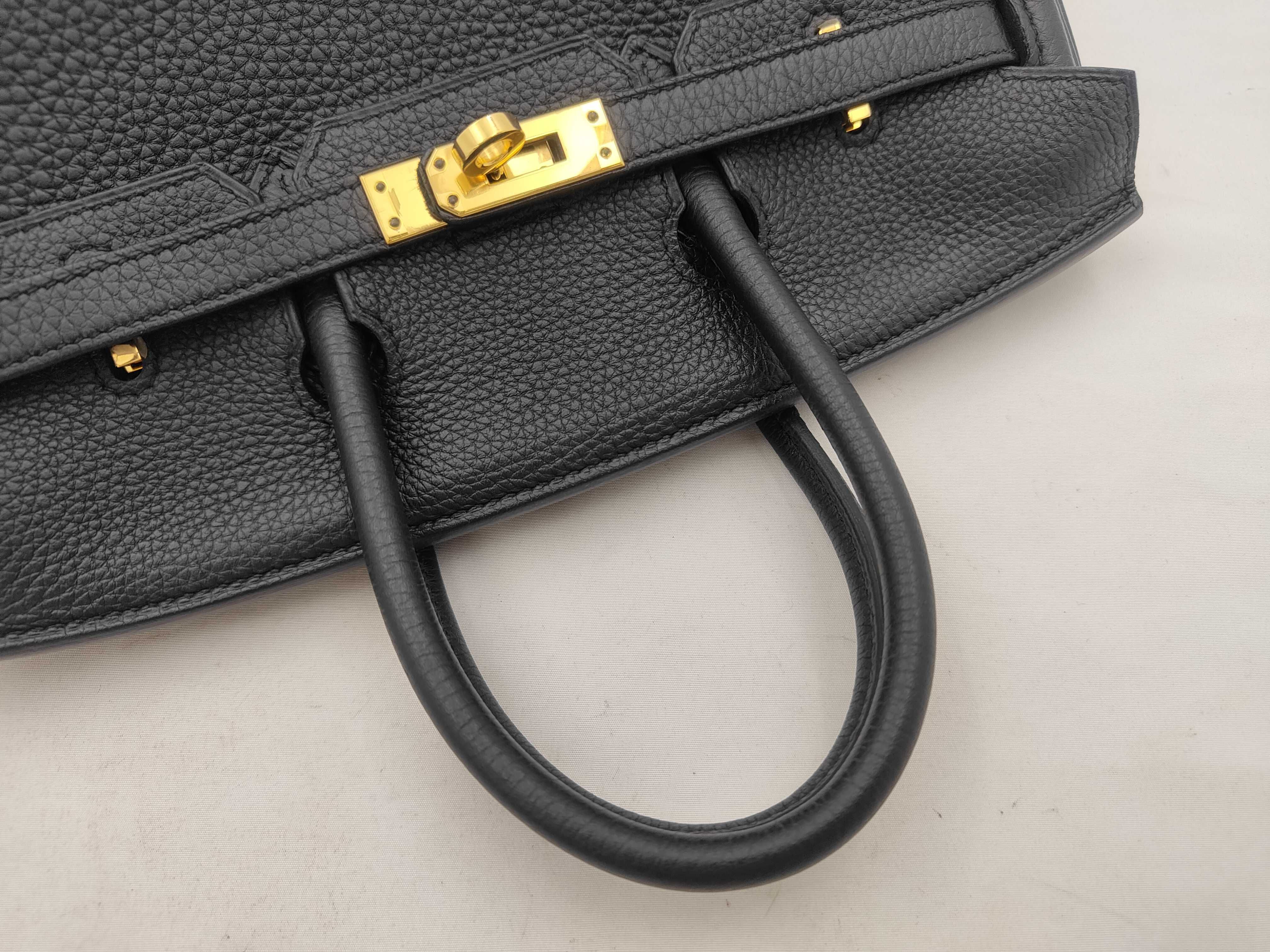 Birkin 25 handbag (black) — view 3