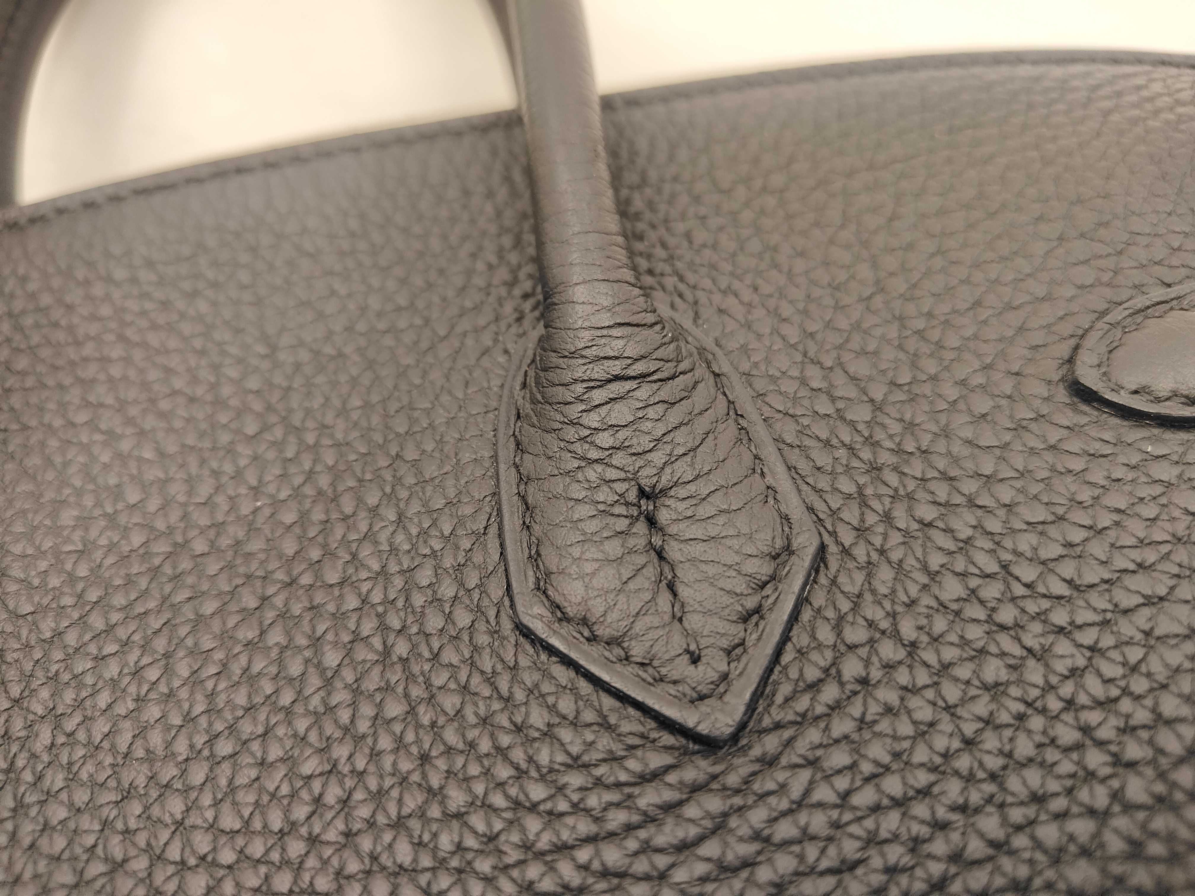 Birkin 25 handbag (black) — view 5