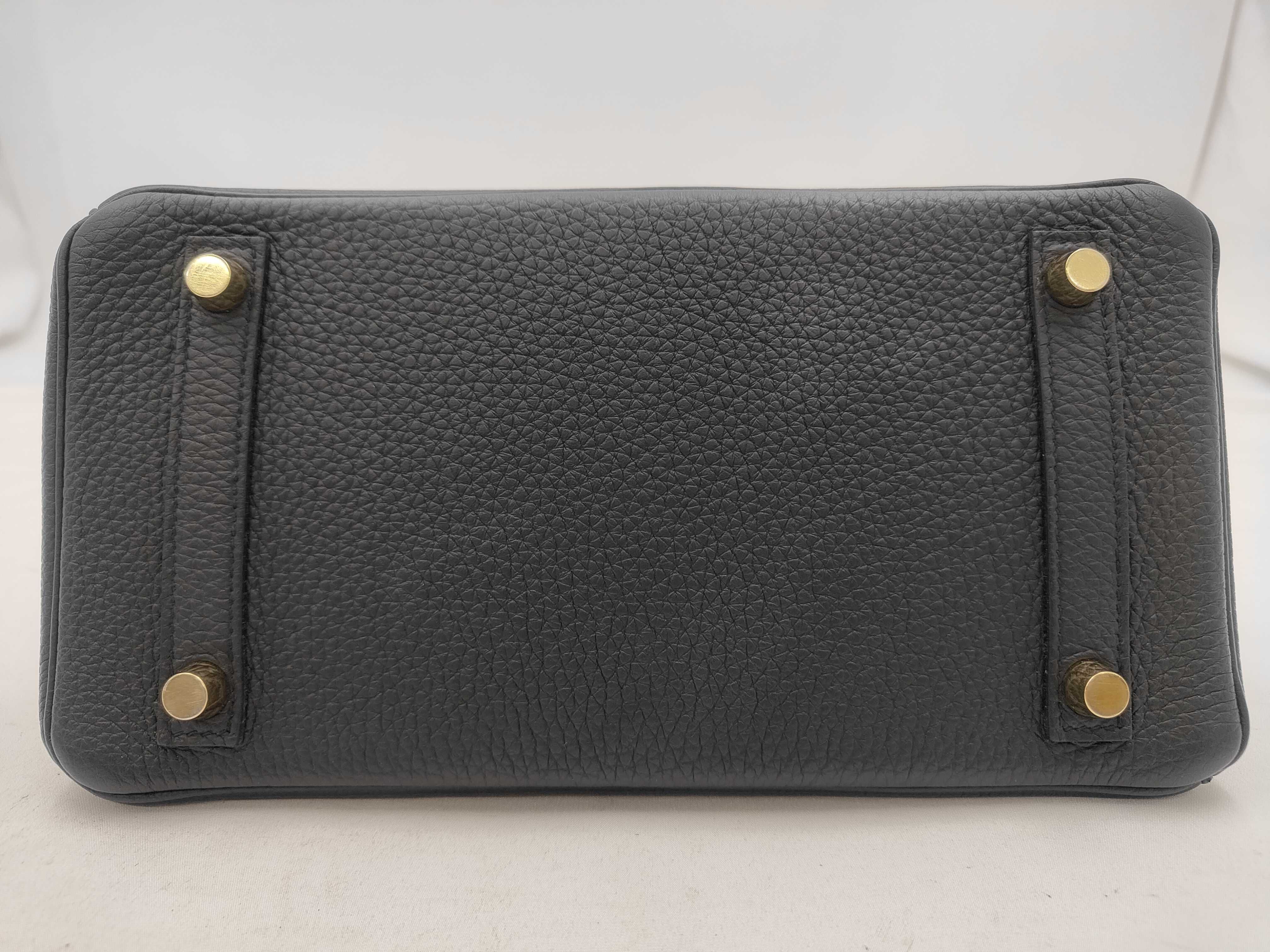 Birkin 25 handbag (black) — view 7