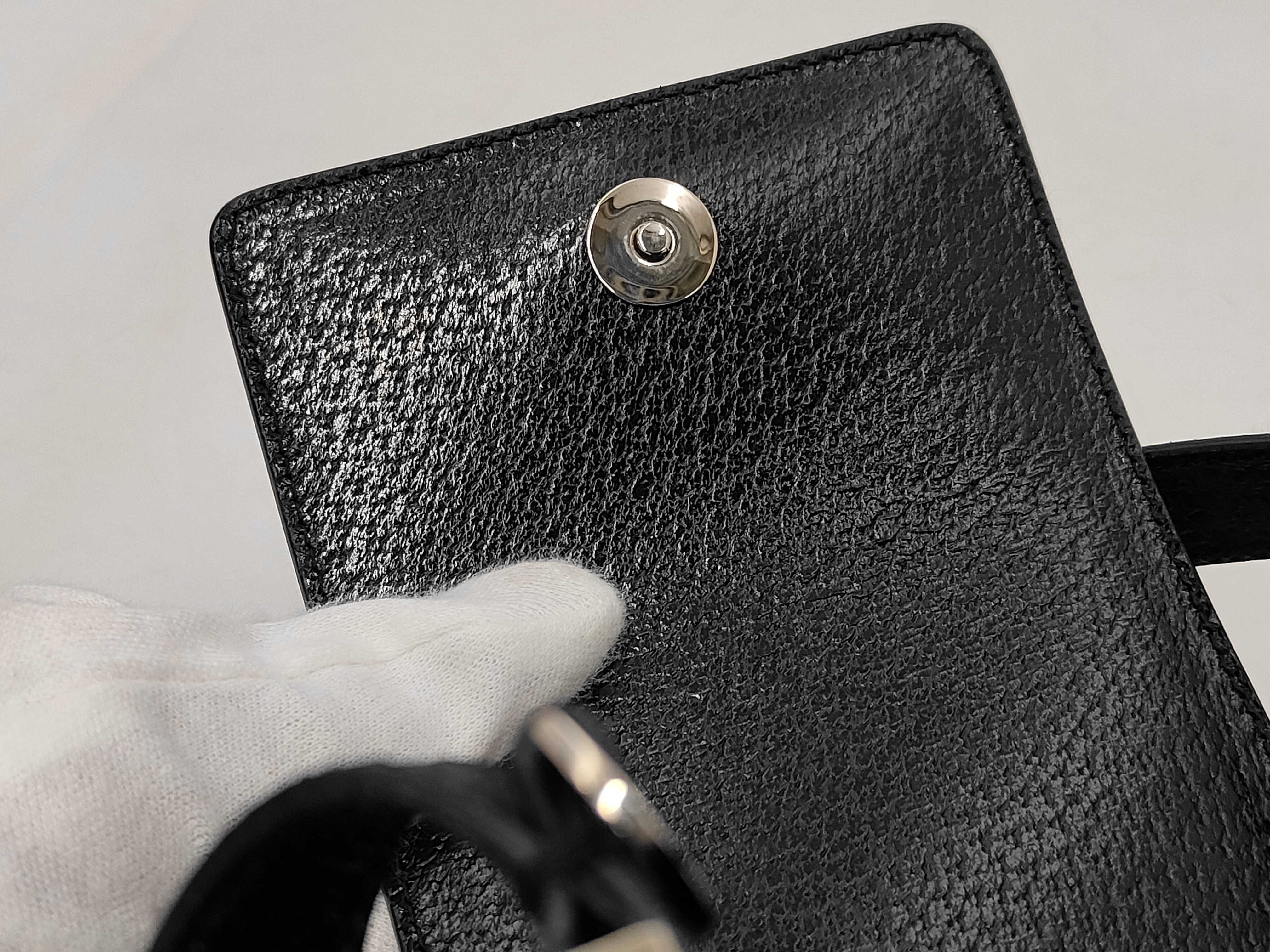 B.zero1 Round One-Shoulder Black Handbag — view 9
