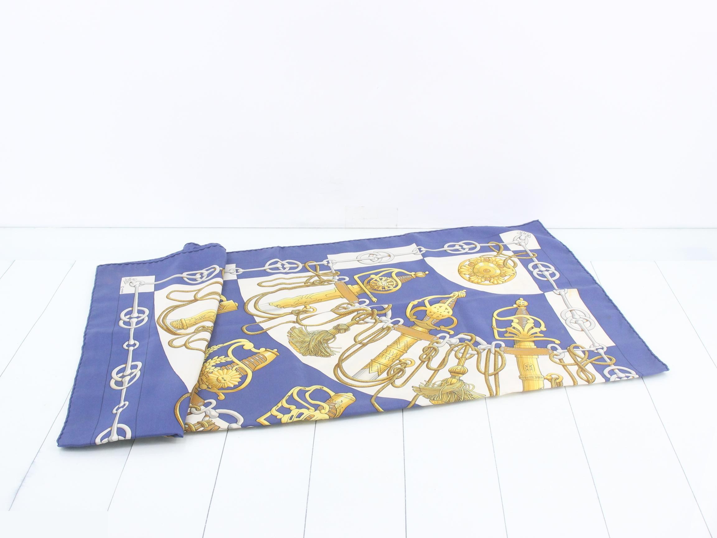Silk scarf, carré 90, by Cliquetis. — view 3