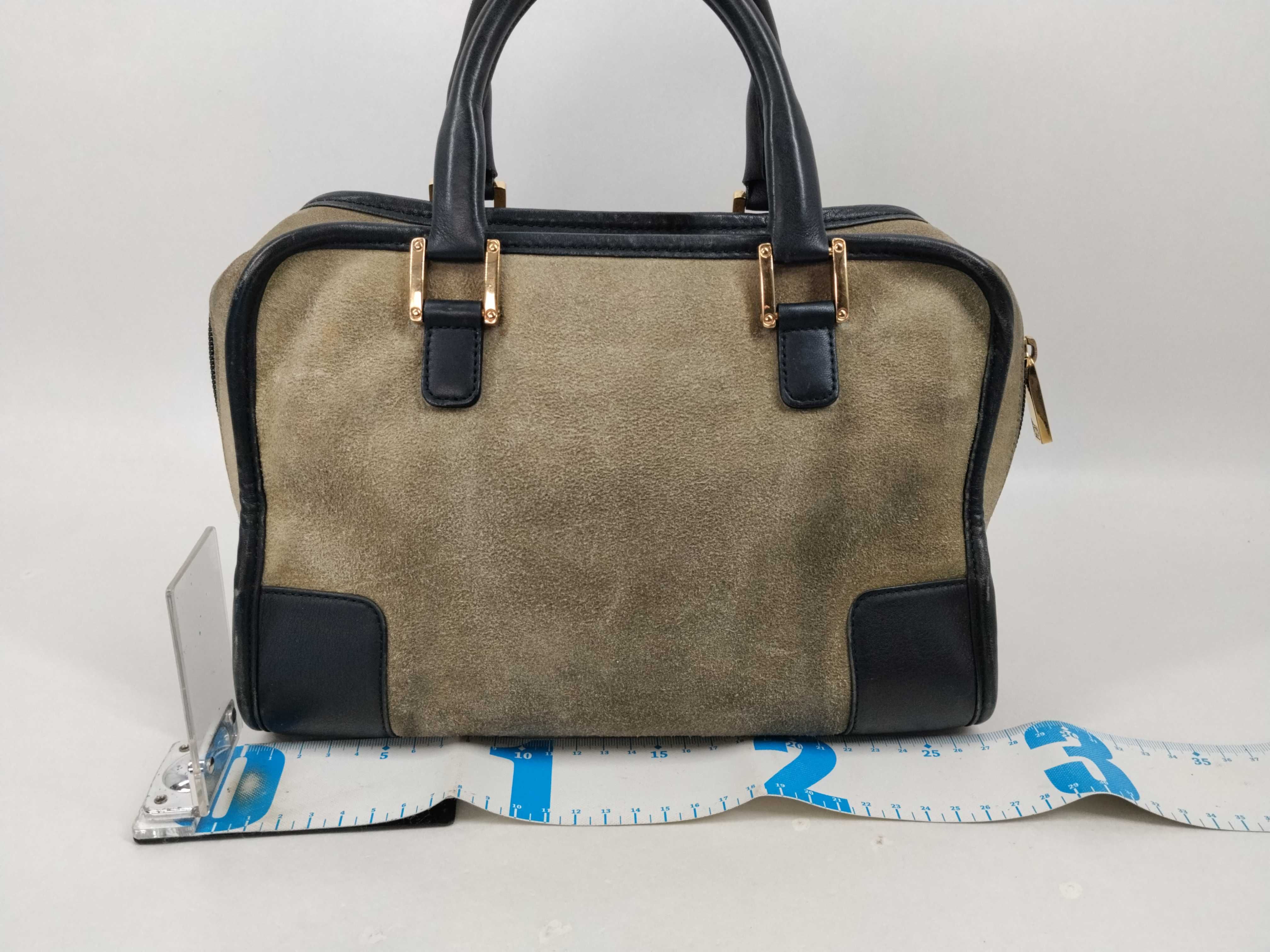 Amazona Suede Boston Bag — view 2