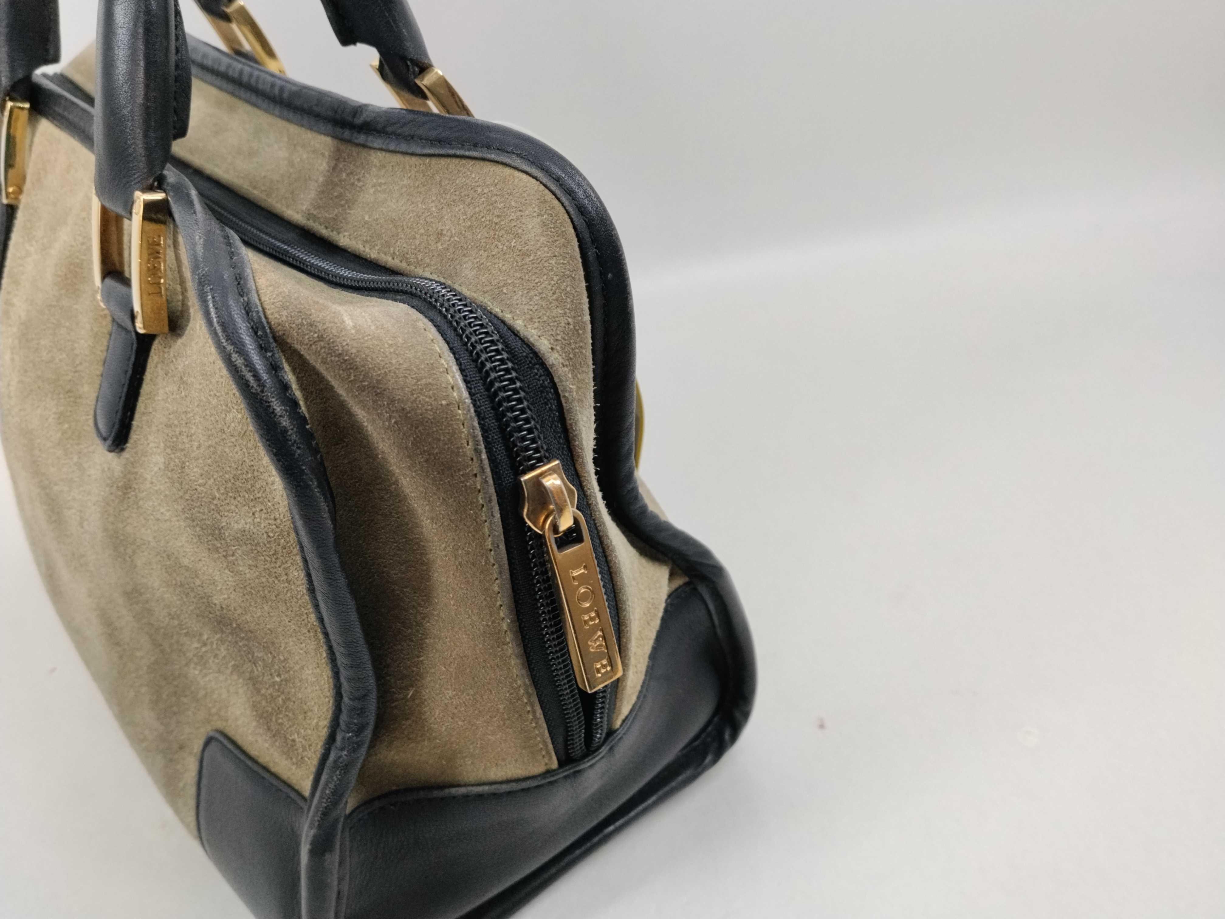 Amazona Suede Boston Bag — view 5
