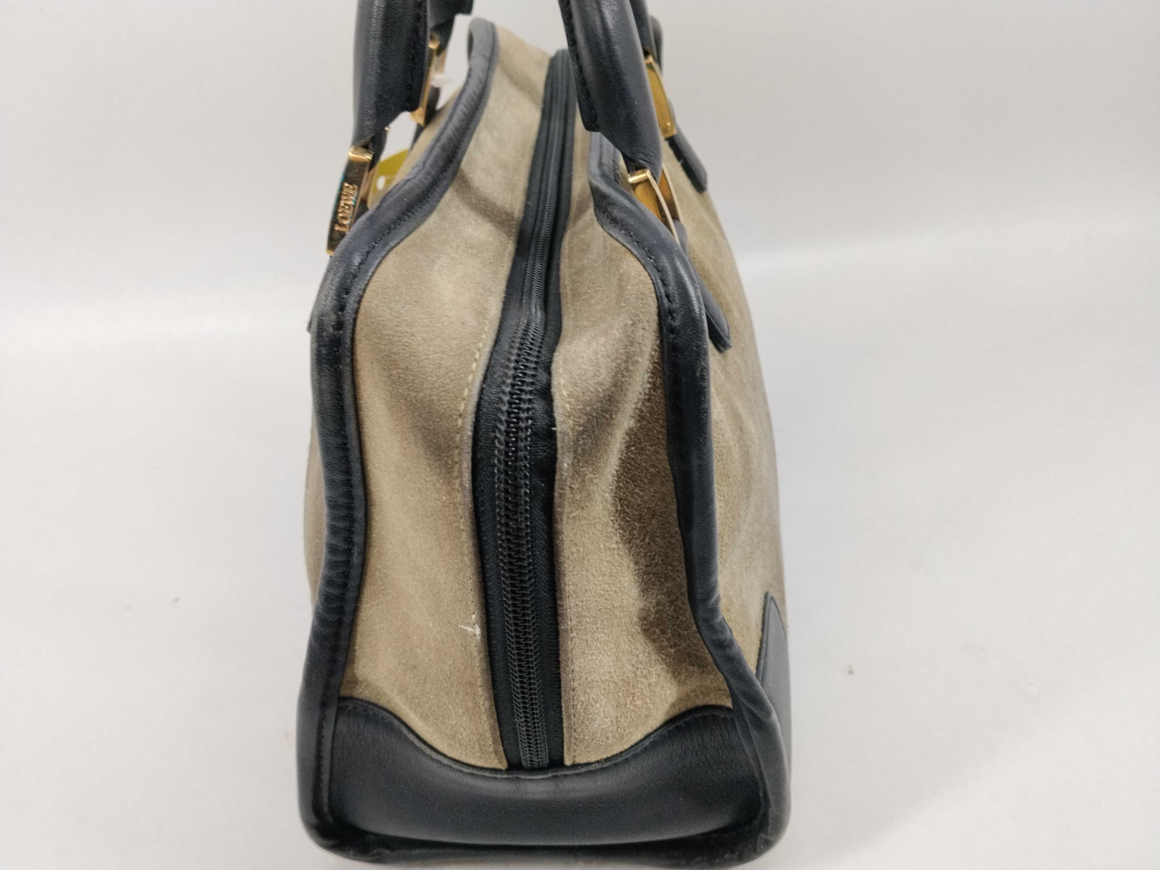Amazona Suede Boston Bag — view 6