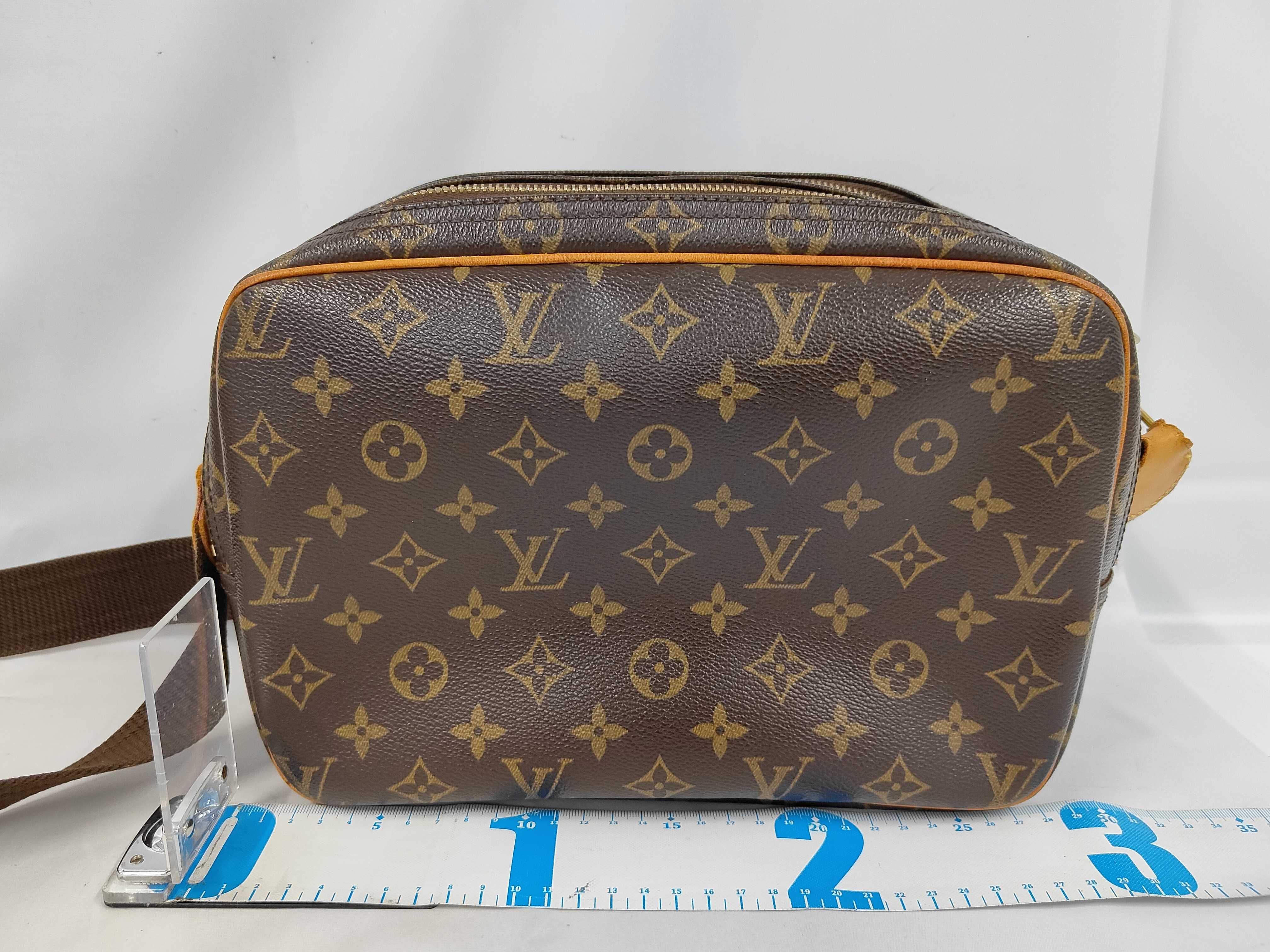 Monogram Louis Vuitton Monogram Reporter PM Shoulder Bag — view 2