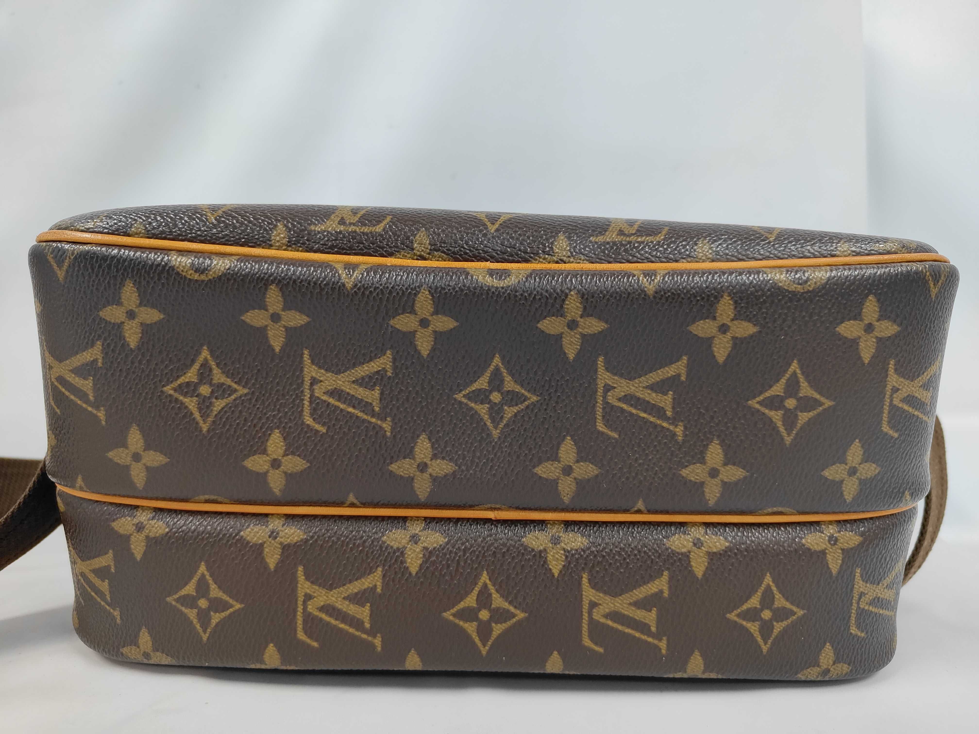 Monogram Louis Vuitton Monogram Reporter PM Shoulder Bag — view 4