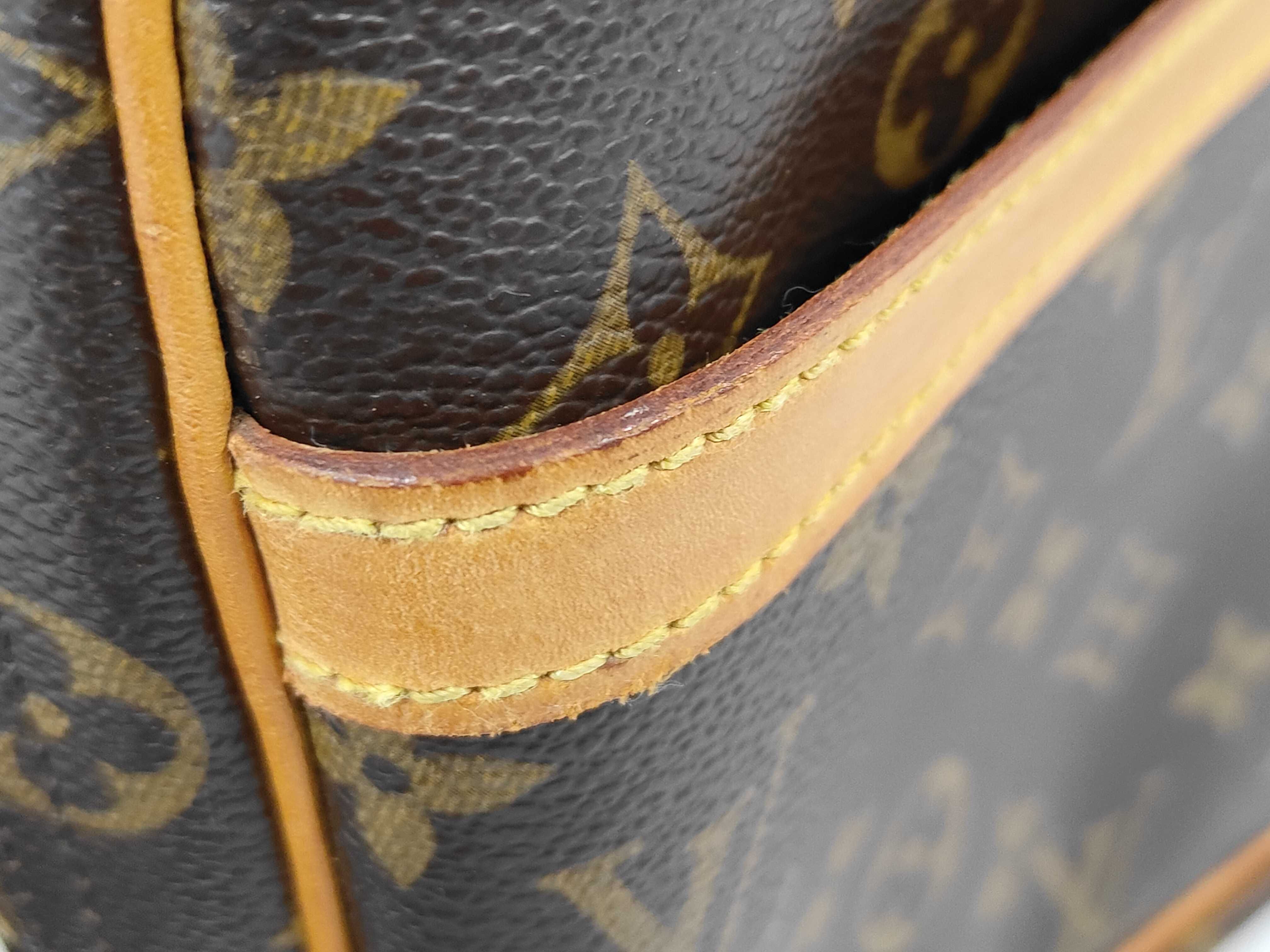 Monogram Louis Vuitton Monogram Reporter PM Shoulder Bag — view 9