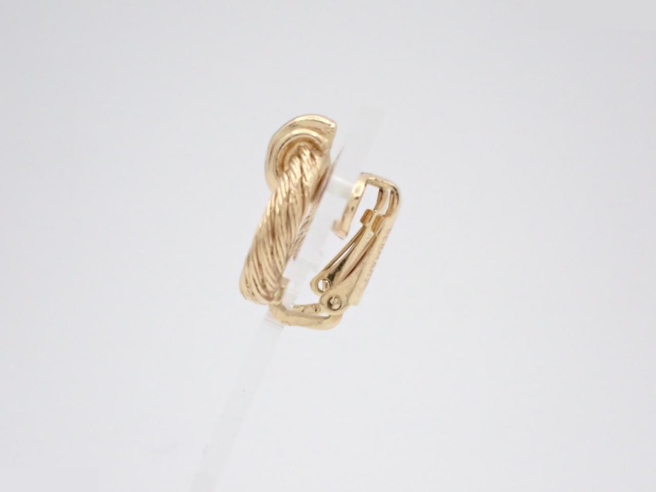 Earrings, Circle, GP — view 3
