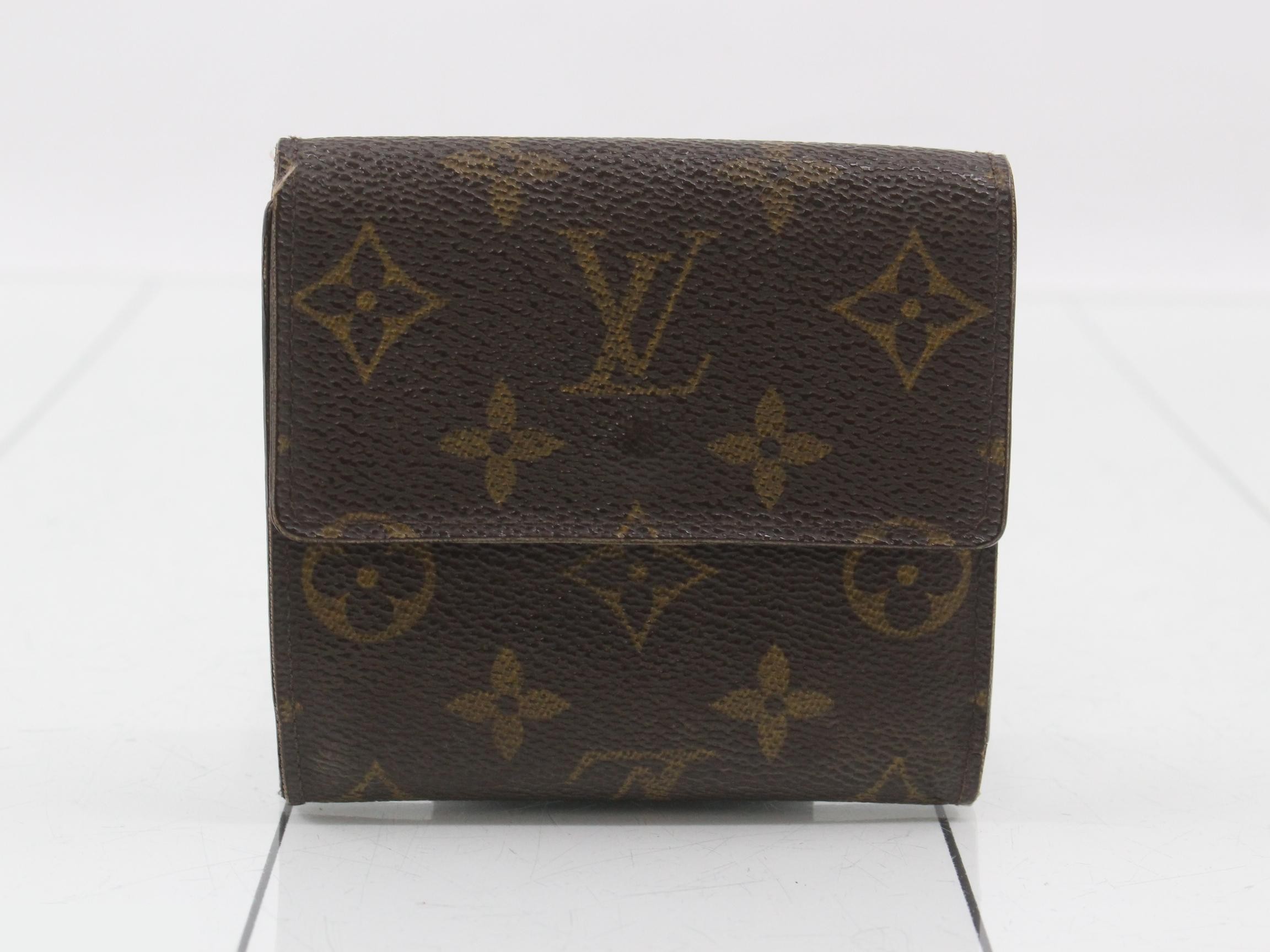 Monogram Porte Monnaie Billet Carte Credit Folding Wallet — view 2