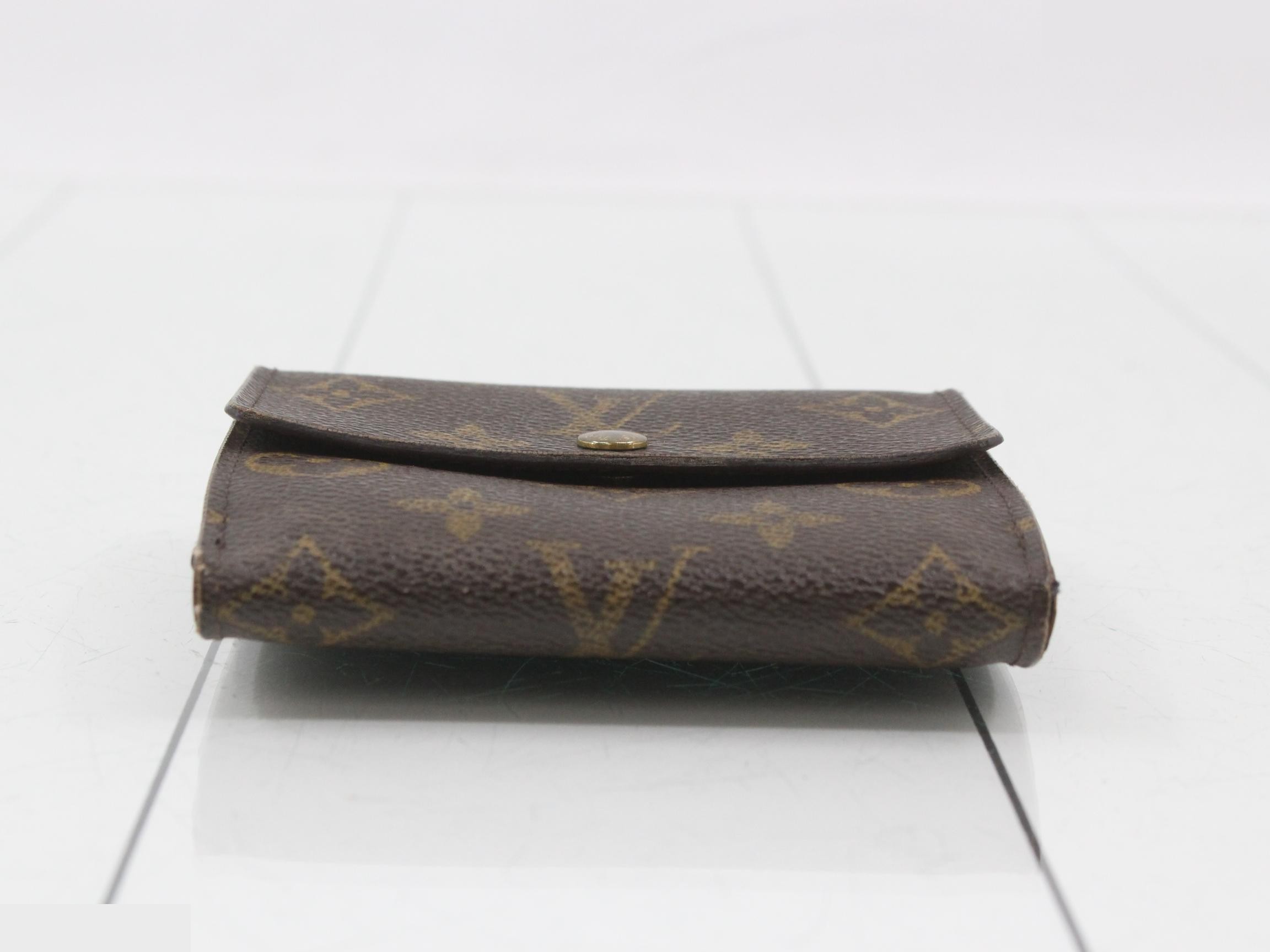 Monogram Porte Monnaie Billet Carte Credit Folding Wallet — view 3