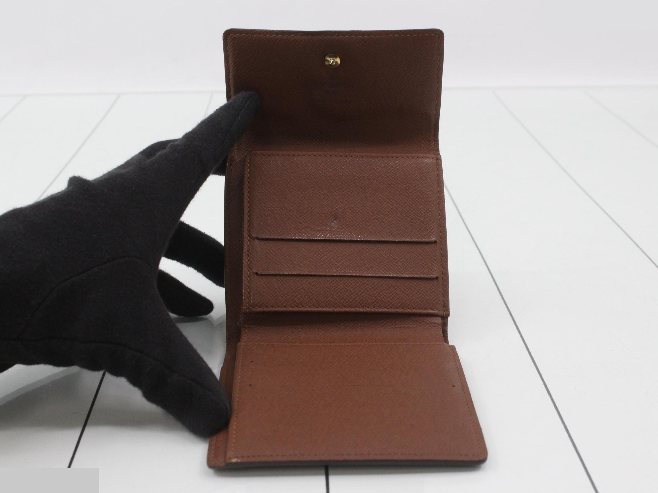 Monogram Porte Monnaie Billet Carte Credit Folding Wallet — view 4