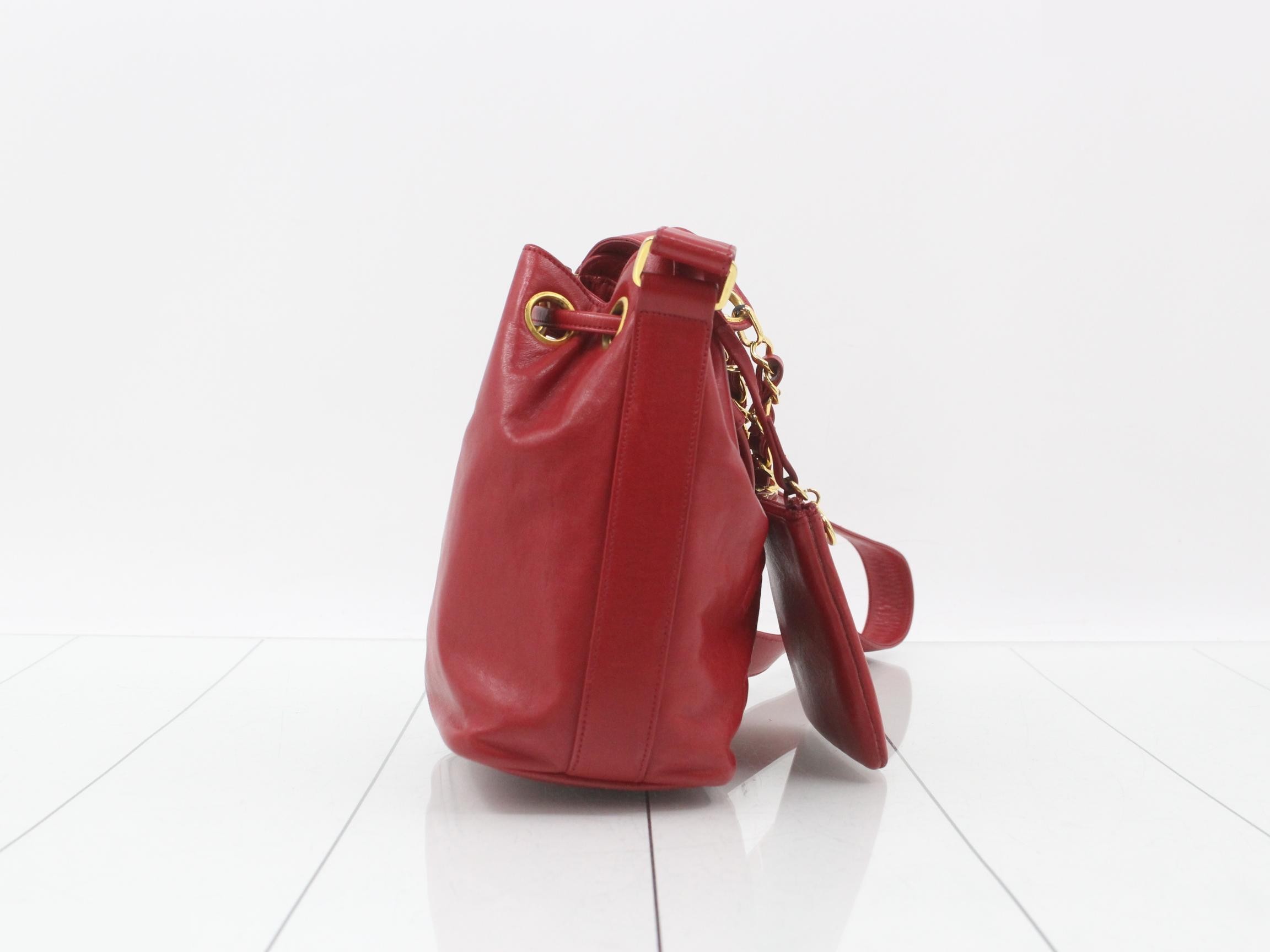 Lambskin Shoulder Bag — view 4