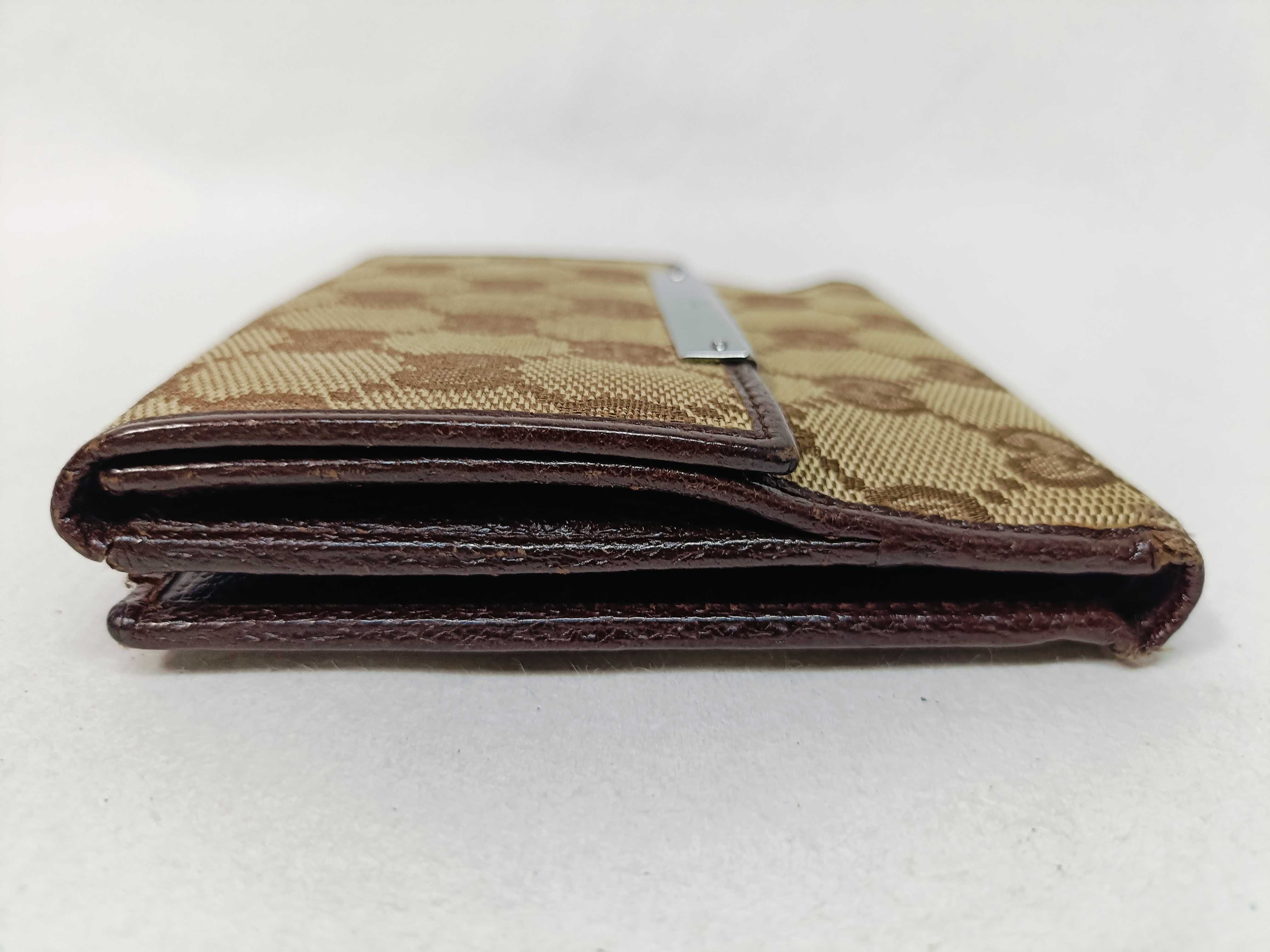 GG Canvas Bi-fold Wallet — view 3