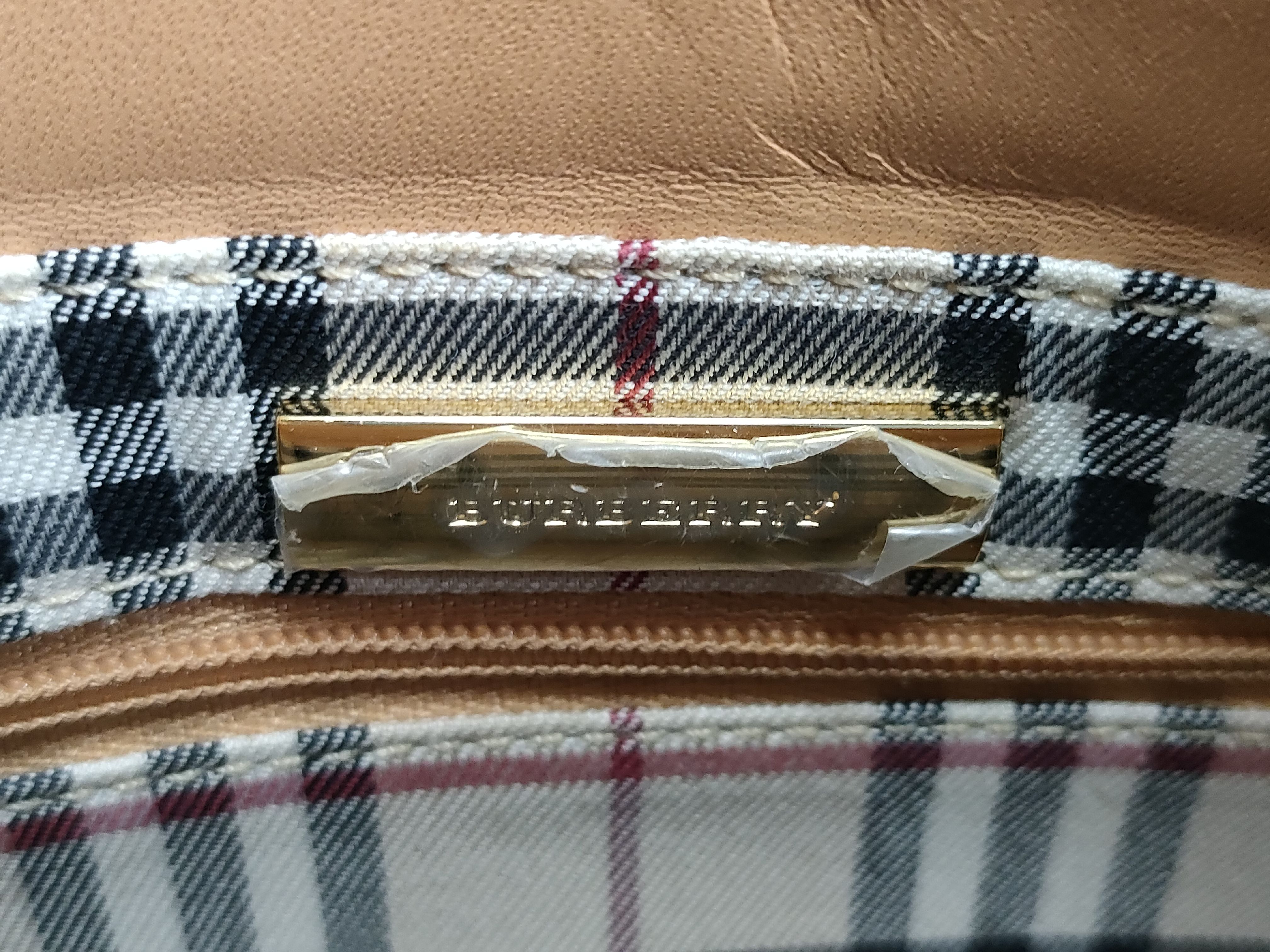 One-Shoulder Leather Beige Shoulder Bag — view 11