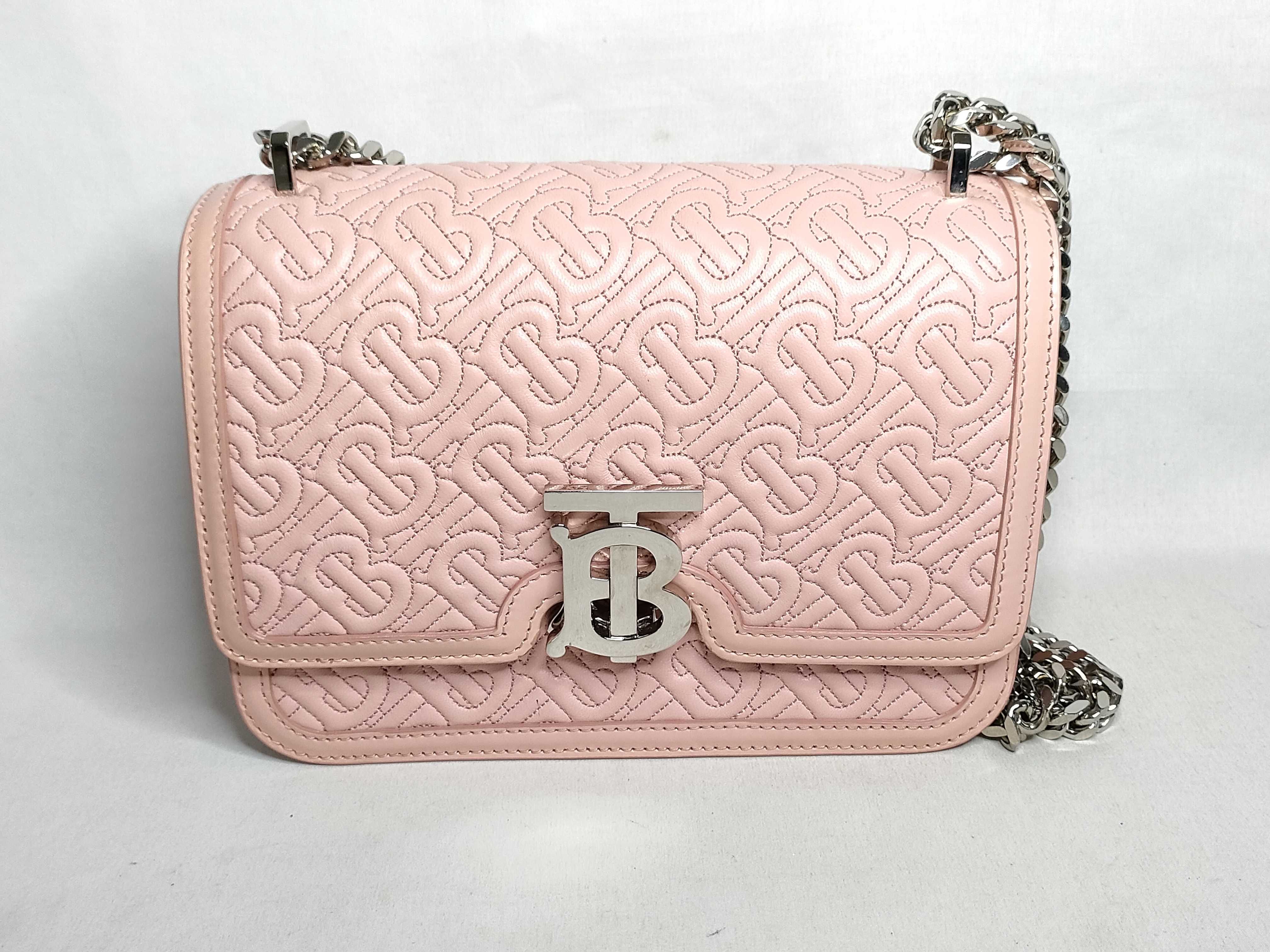 Pink Chain Shoulder Bag TB Shoulder Bag