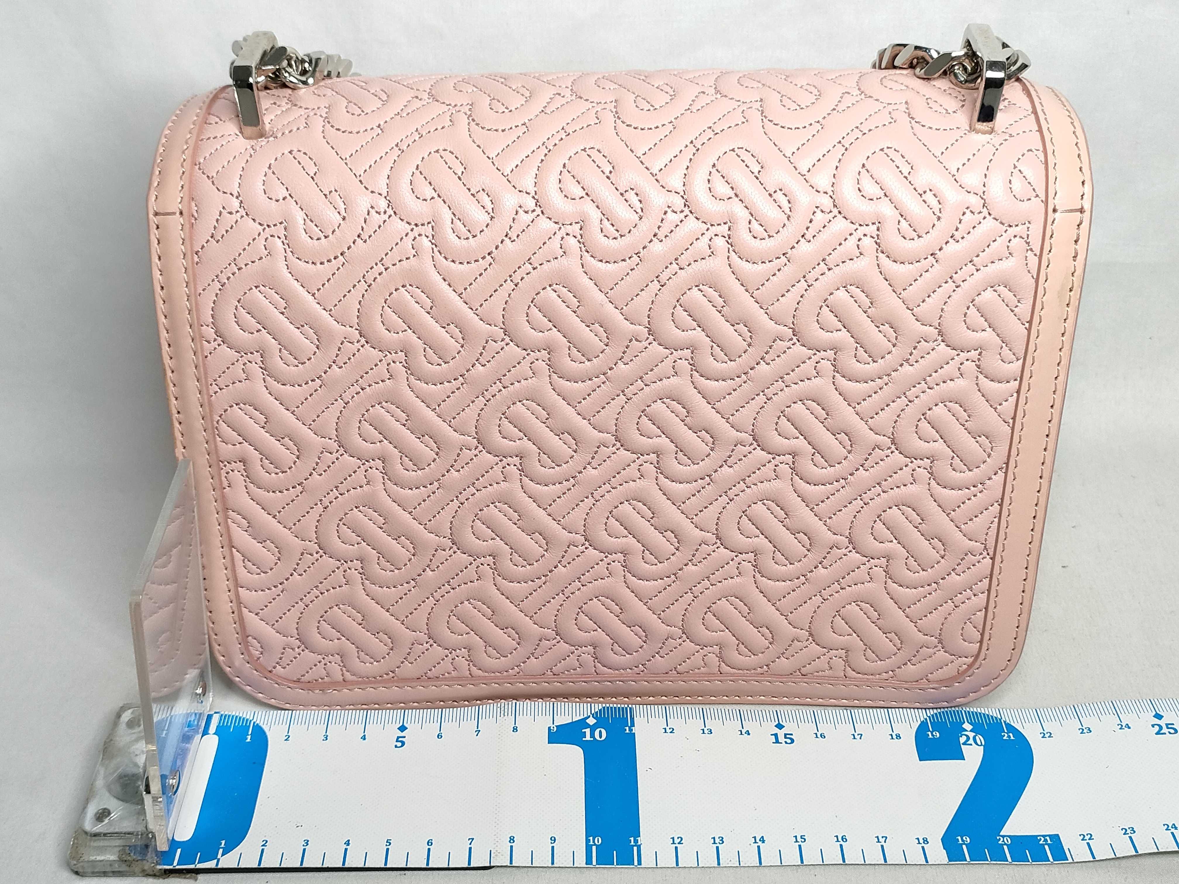 Pink Chain Shoulder Bag TB Shoulder Bag — view 2