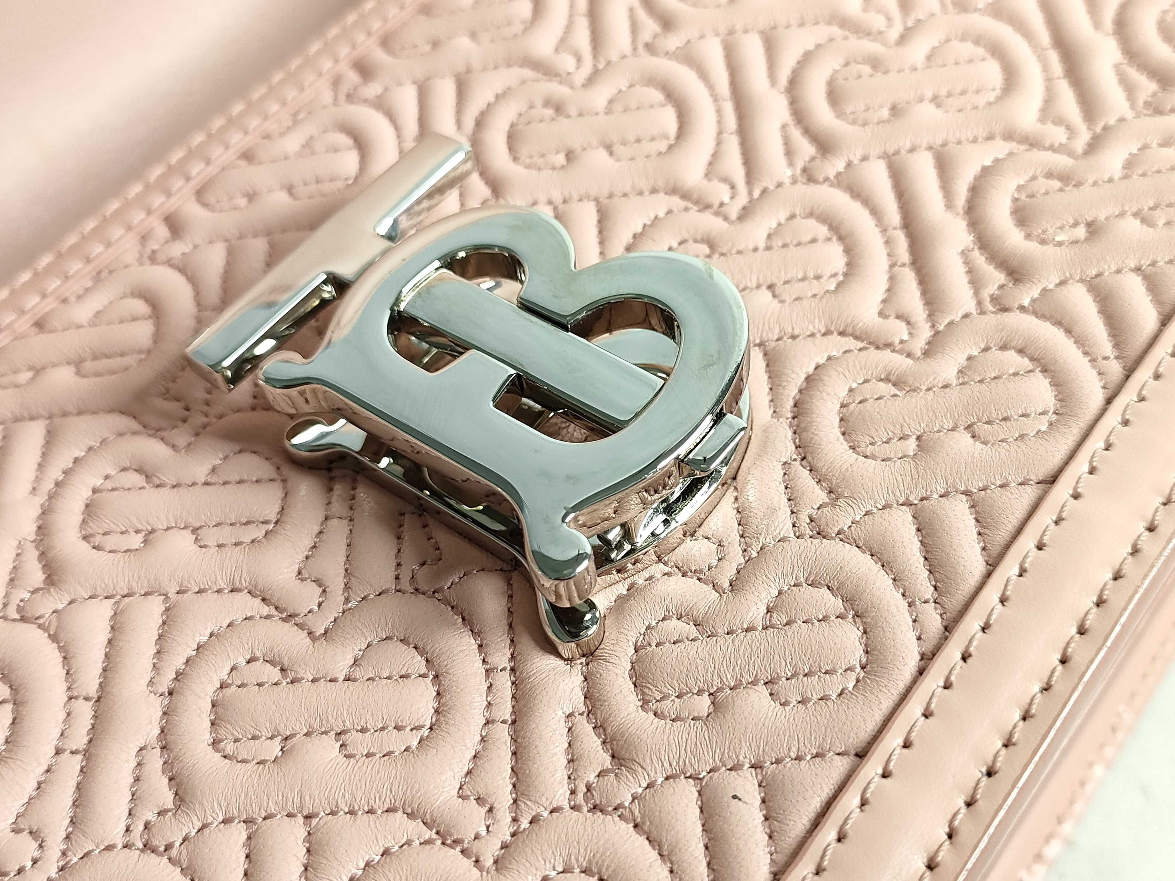 Pink Chain Shoulder Bag TB Shoulder Bag — view 14
