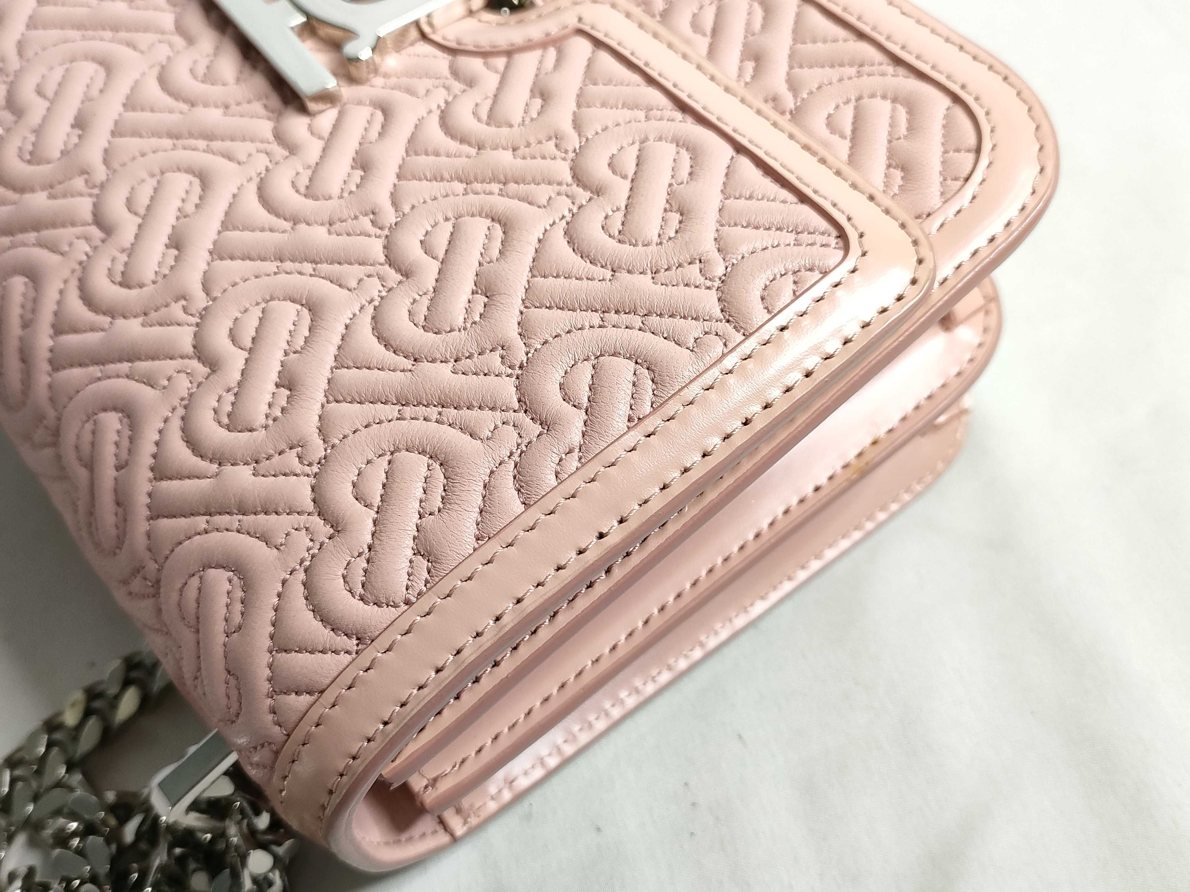Pink Chain Shoulder Bag TB Shoulder Bag — view 15