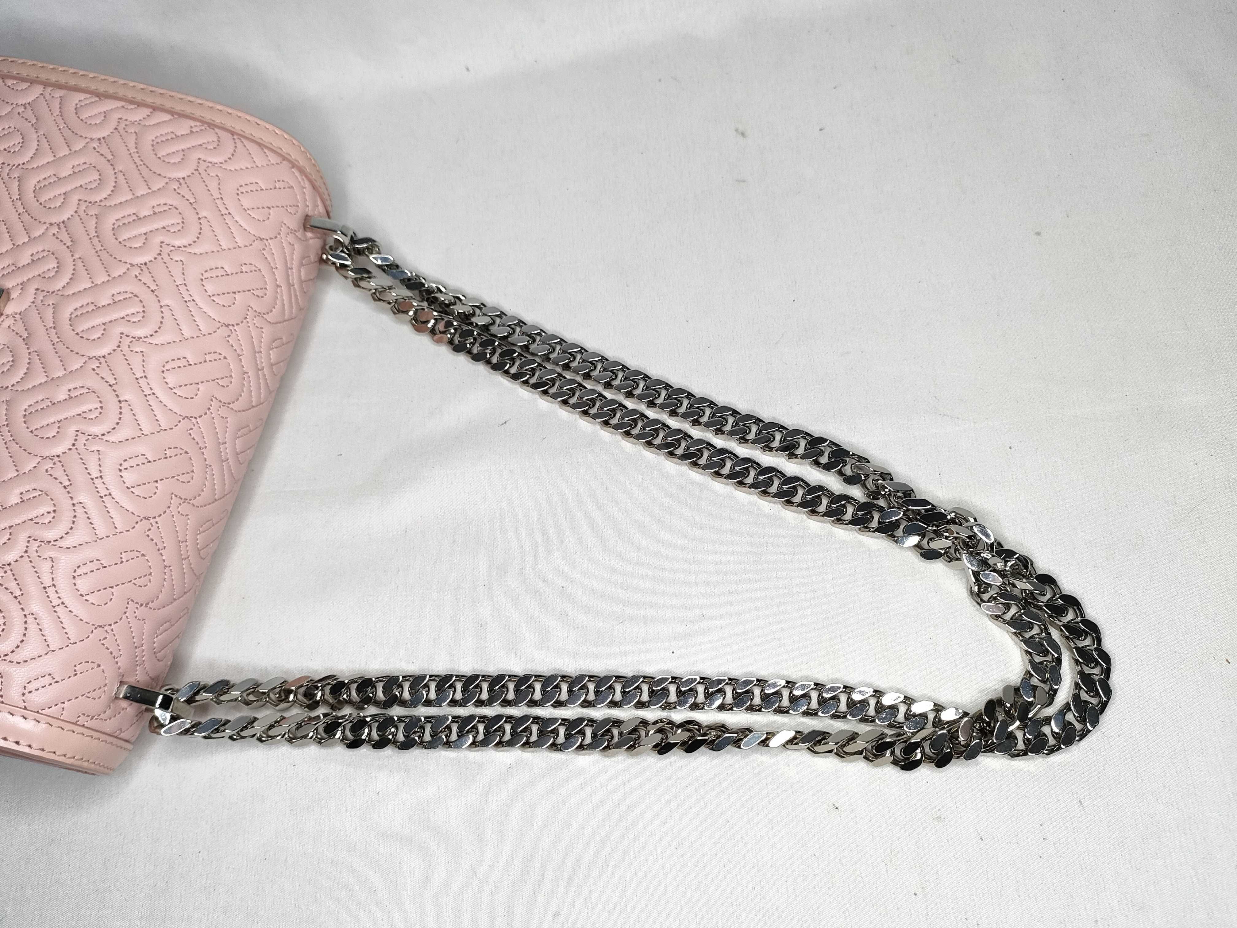 Pink Chain Shoulder Bag TB Shoulder Bag — view 3