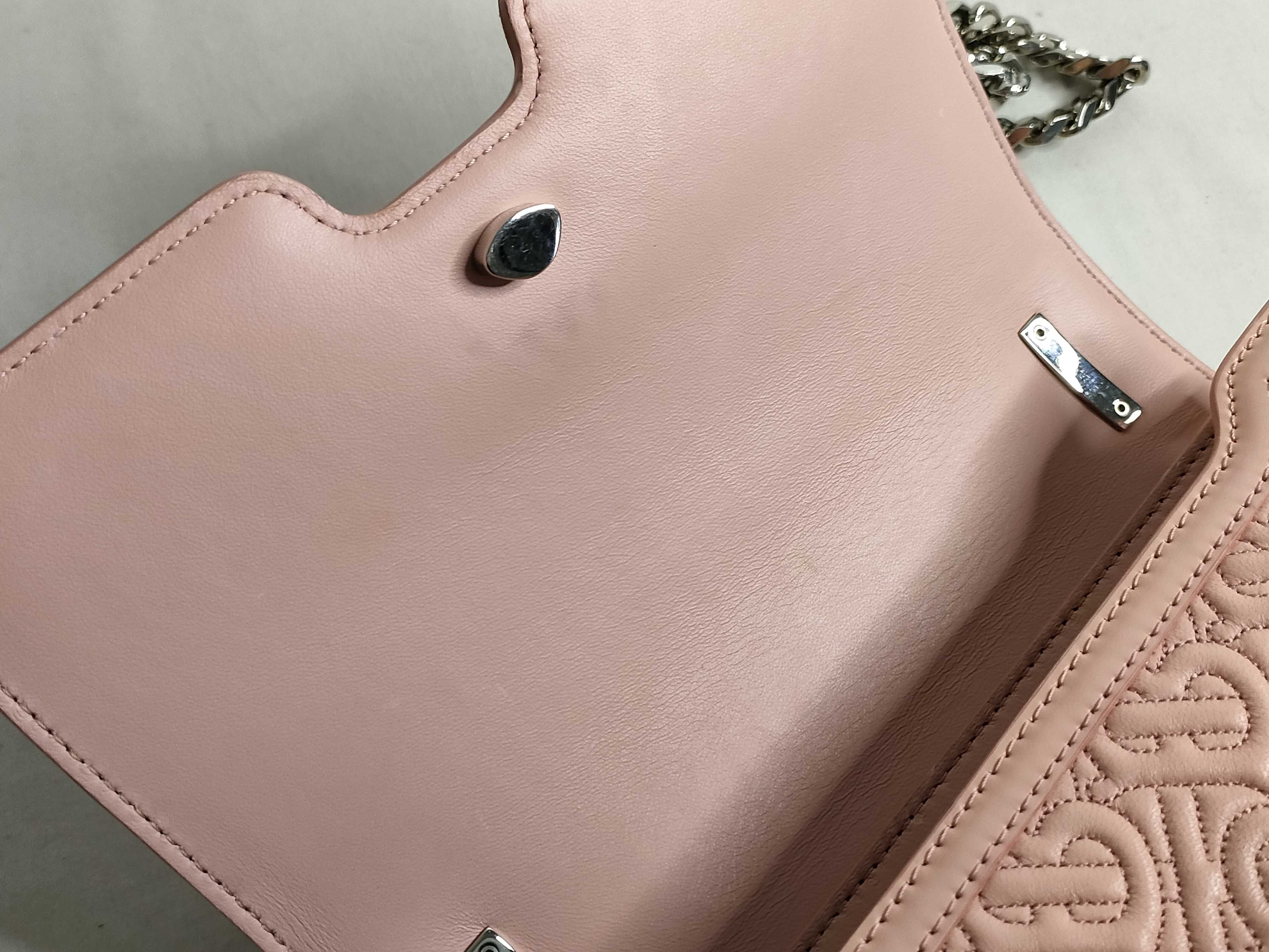 Pink Chain Shoulder Bag TB Shoulder Bag — view 8