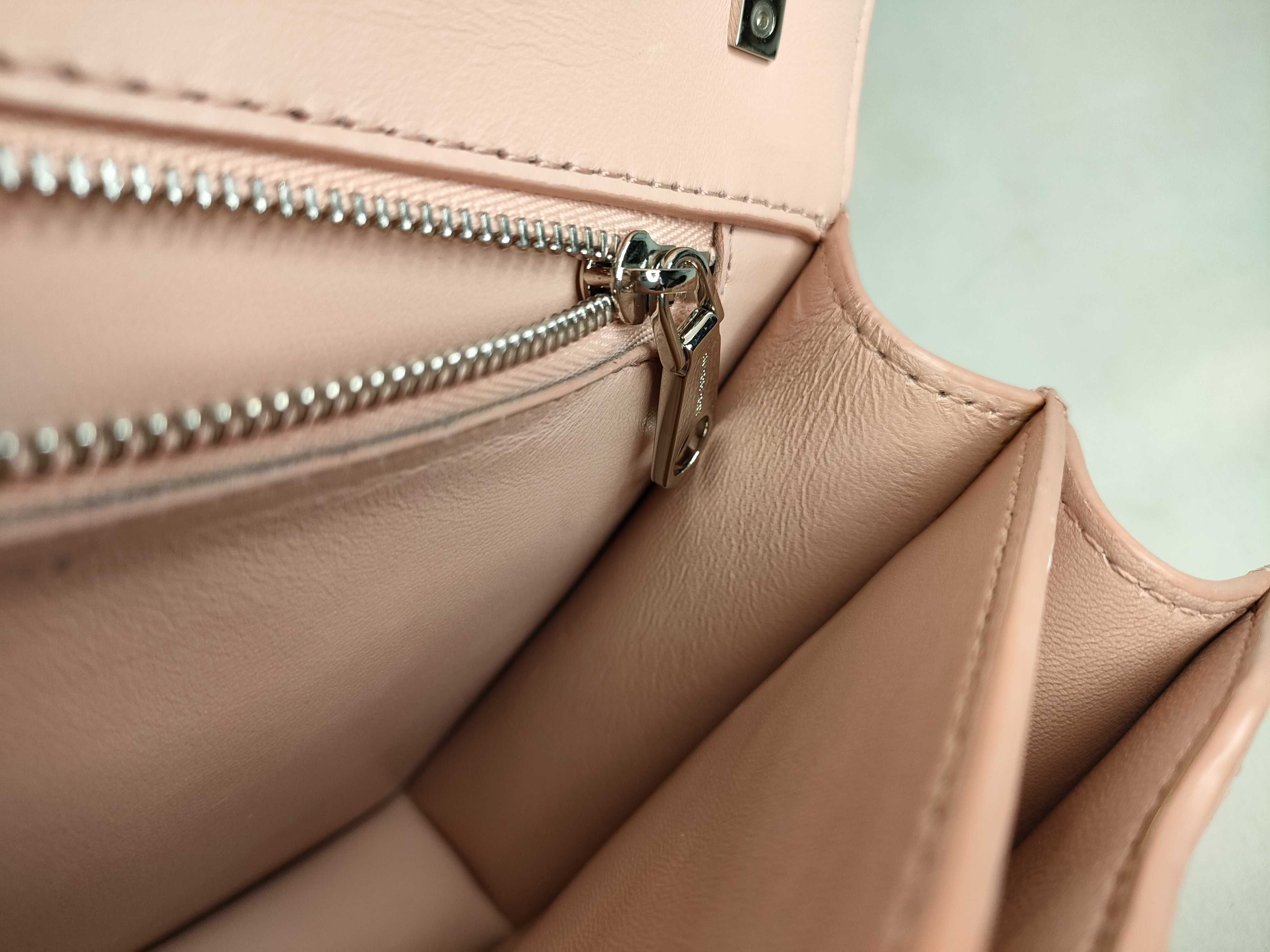 Pink Chain Shoulder Bag TB Shoulder Bag — view 9