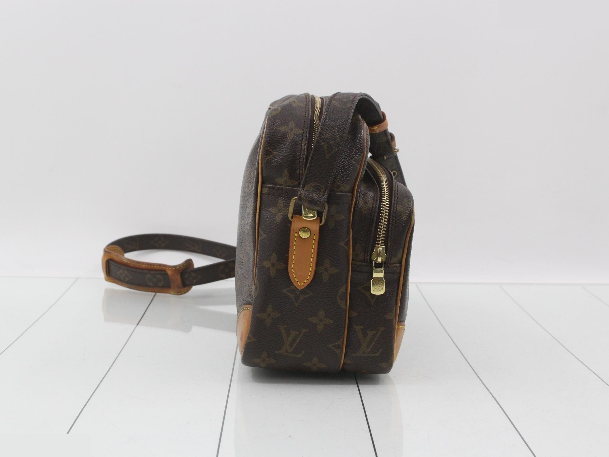 M45244 Nile Shoulder Bag, Monogram, Brown — view 4