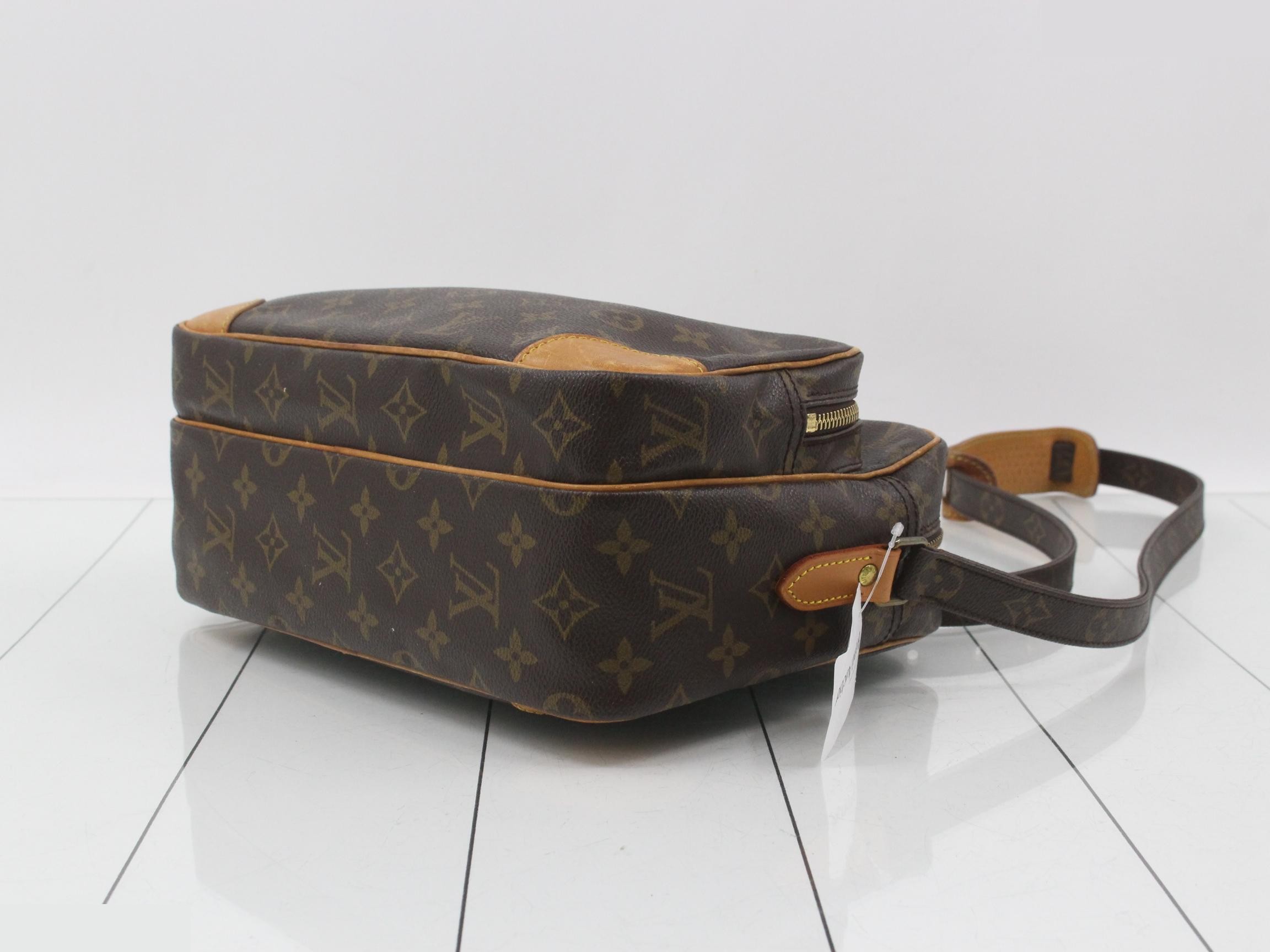 M45244 Nile Shoulder Bag, Monogram, Brown — view 6
