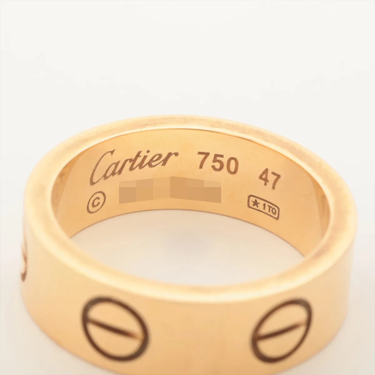Love Ring 750(PG) 6.3g 47 BC4494 — view 3