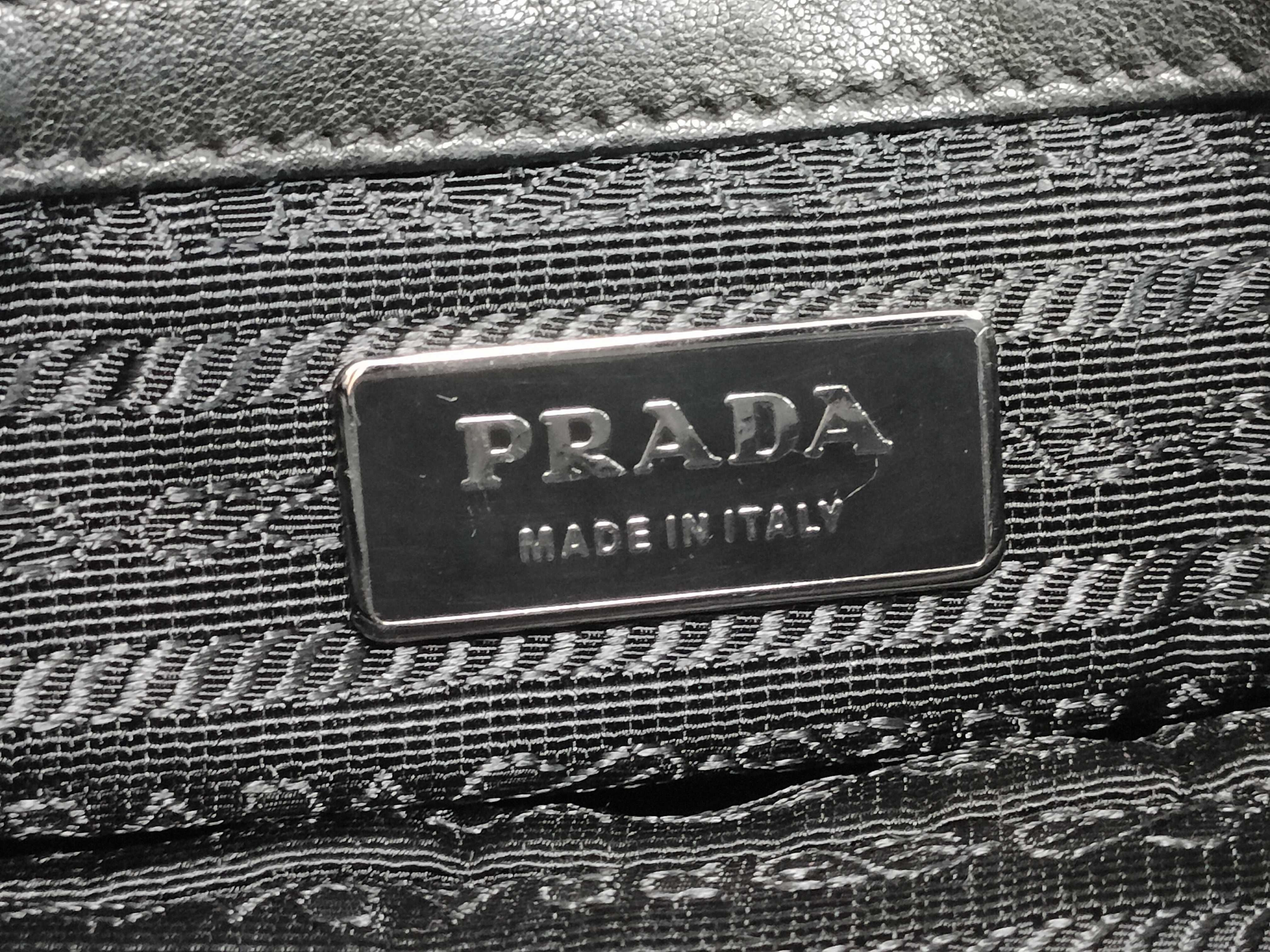 Handbag Shoulder Bag 2-way Nylon Leather Black Handbag — view 14