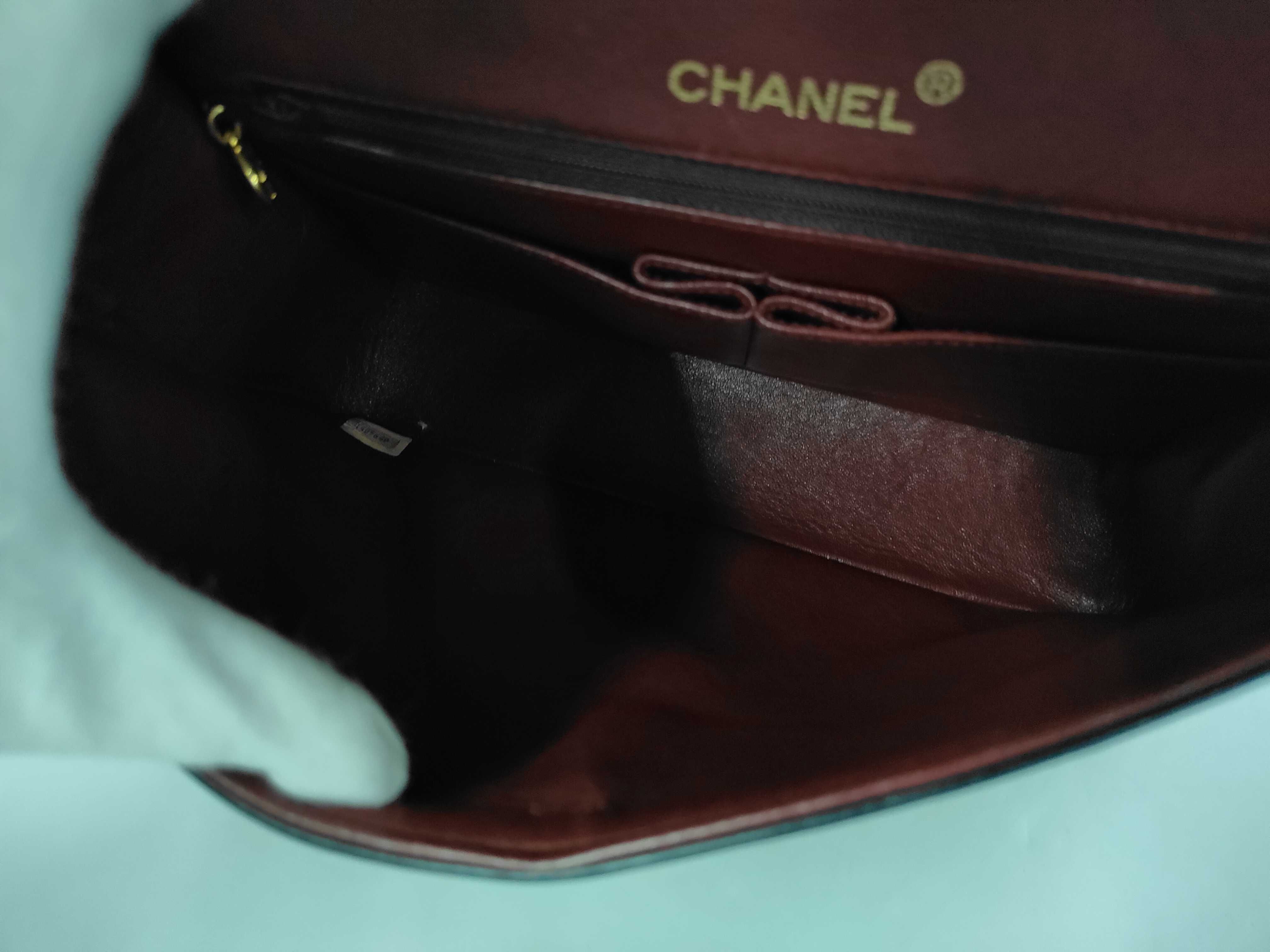 Matelassé 25 Double Flap Double Chain Lambskin Shoulder Bag — view 10