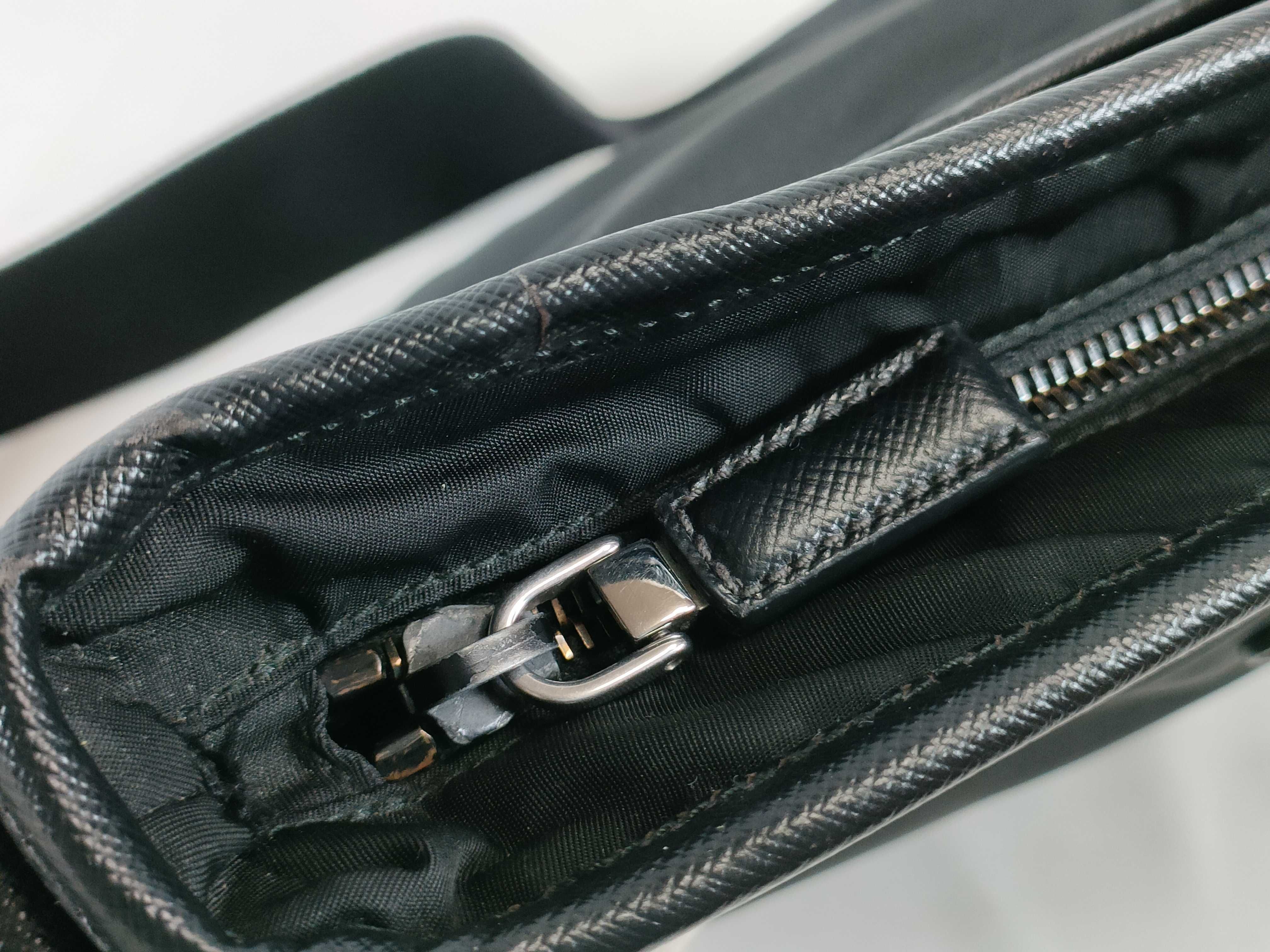 Nylon Prada Tessuto Shoulder Bag Black 2VH797 Shoulder Bag — view 8