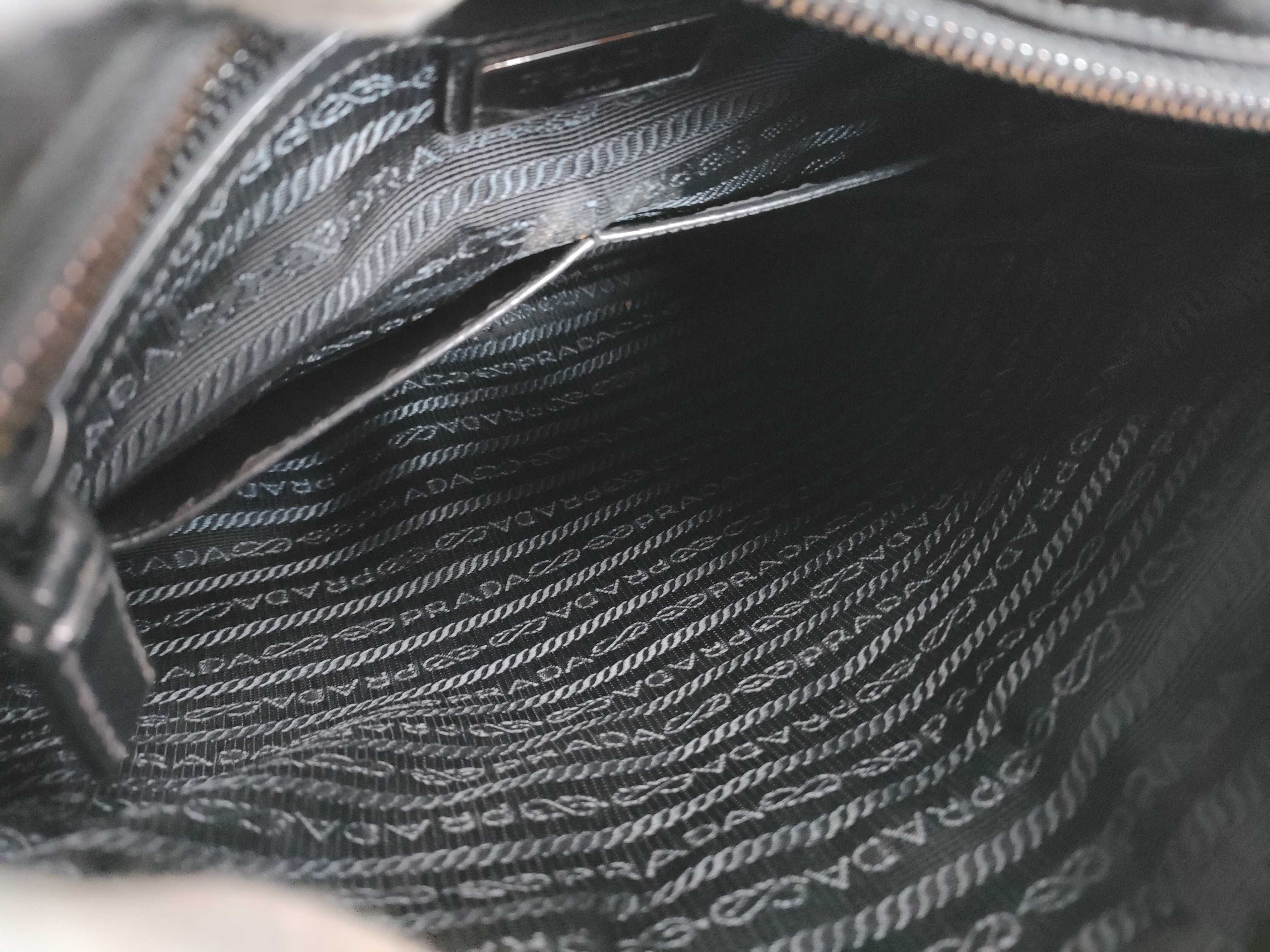 Nylon Prada Tessuto Shoulder Bag Black 2VH797 Shoulder Bag — view 10