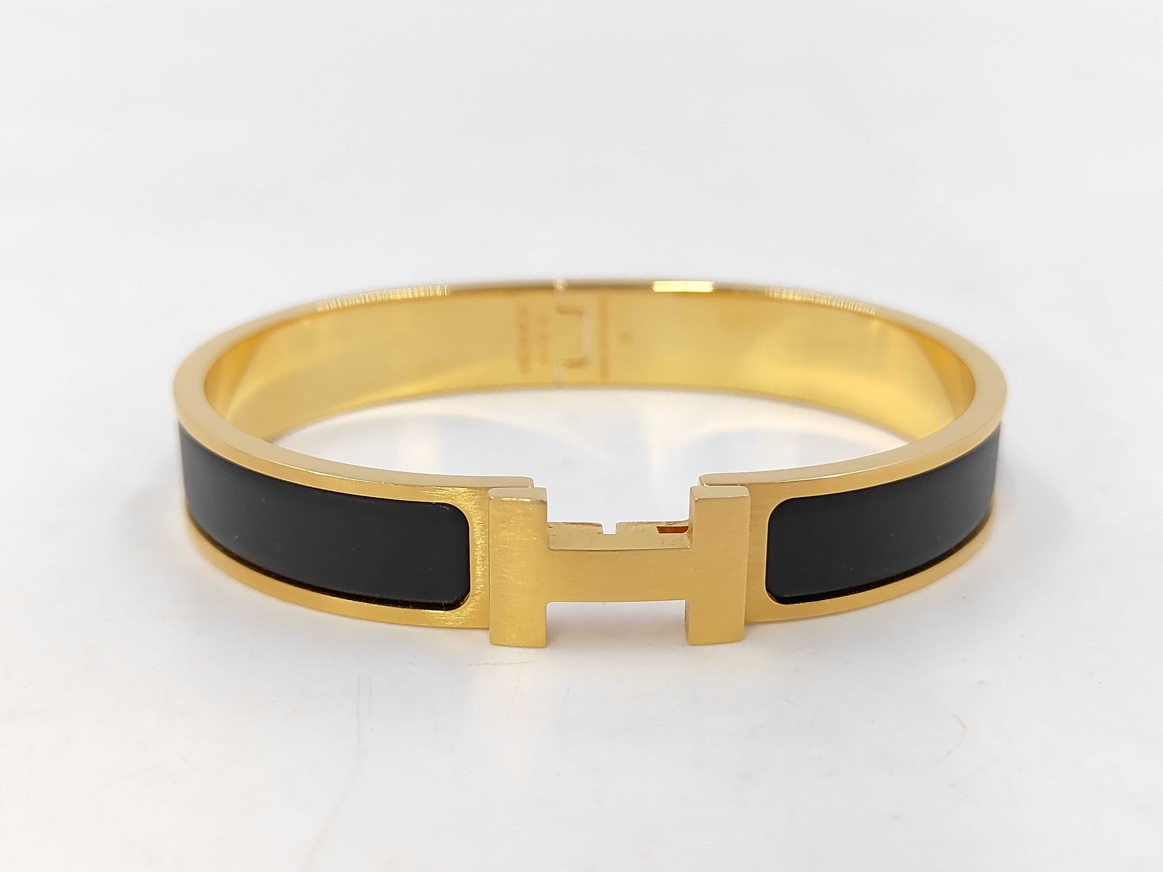 Clic HH GP Gris Etain Matte T6 size Bracelet/Bangle