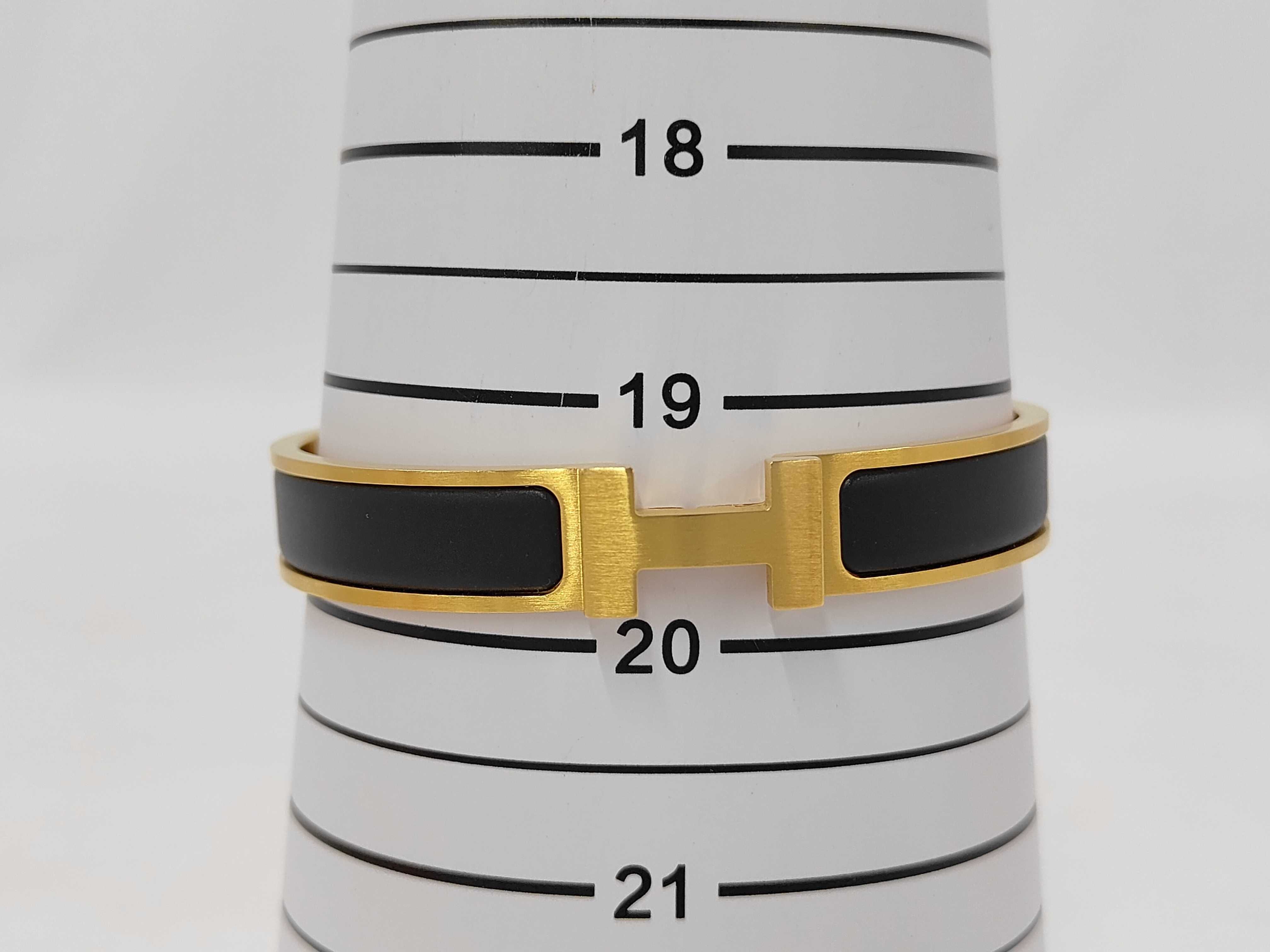 Clic HH GP Gris Etain Matte T6 size Bracelet/Bangle — view 5
