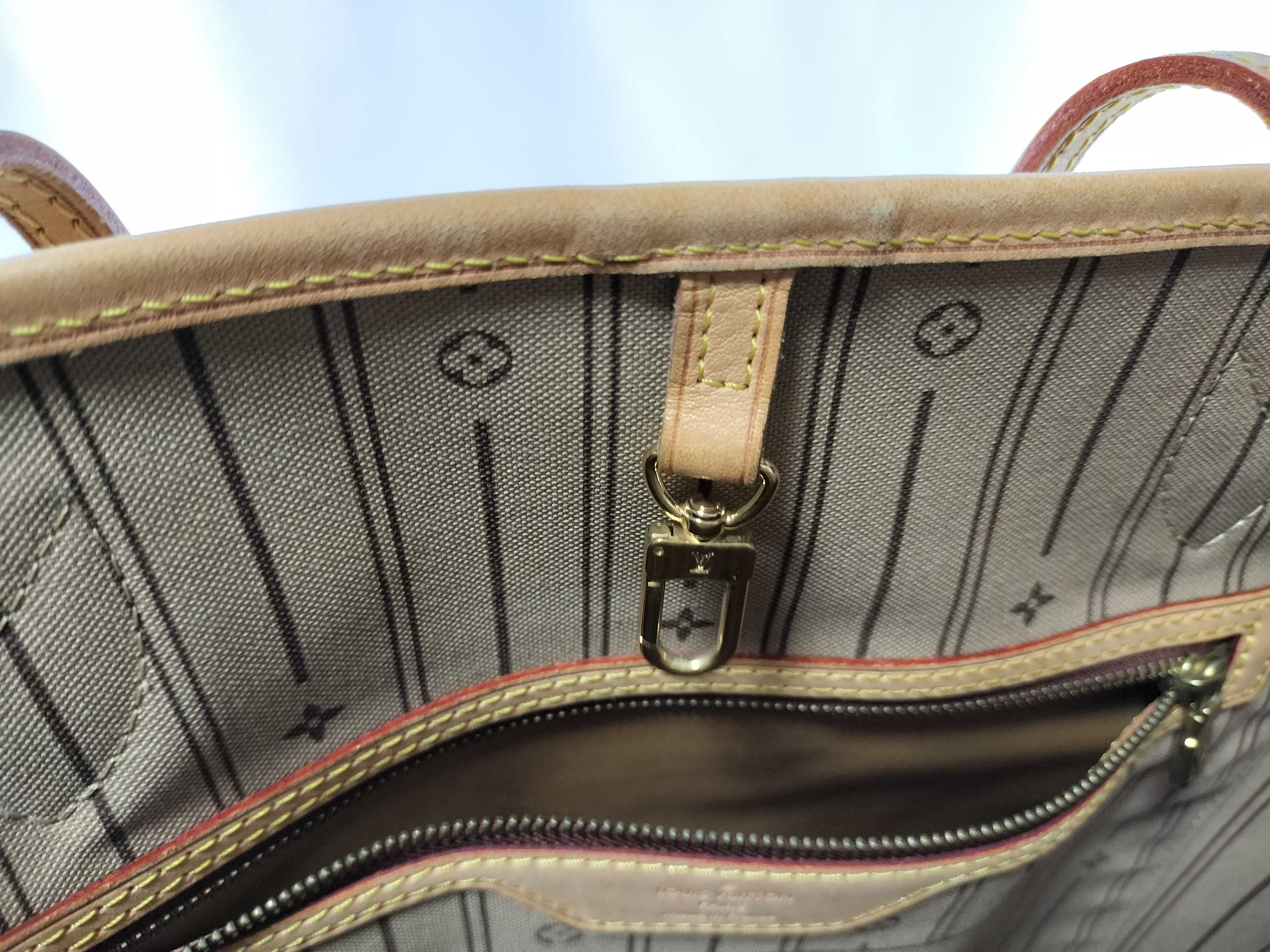 Monogram M40156 Neverfull MM (old model) tote bag — view 12