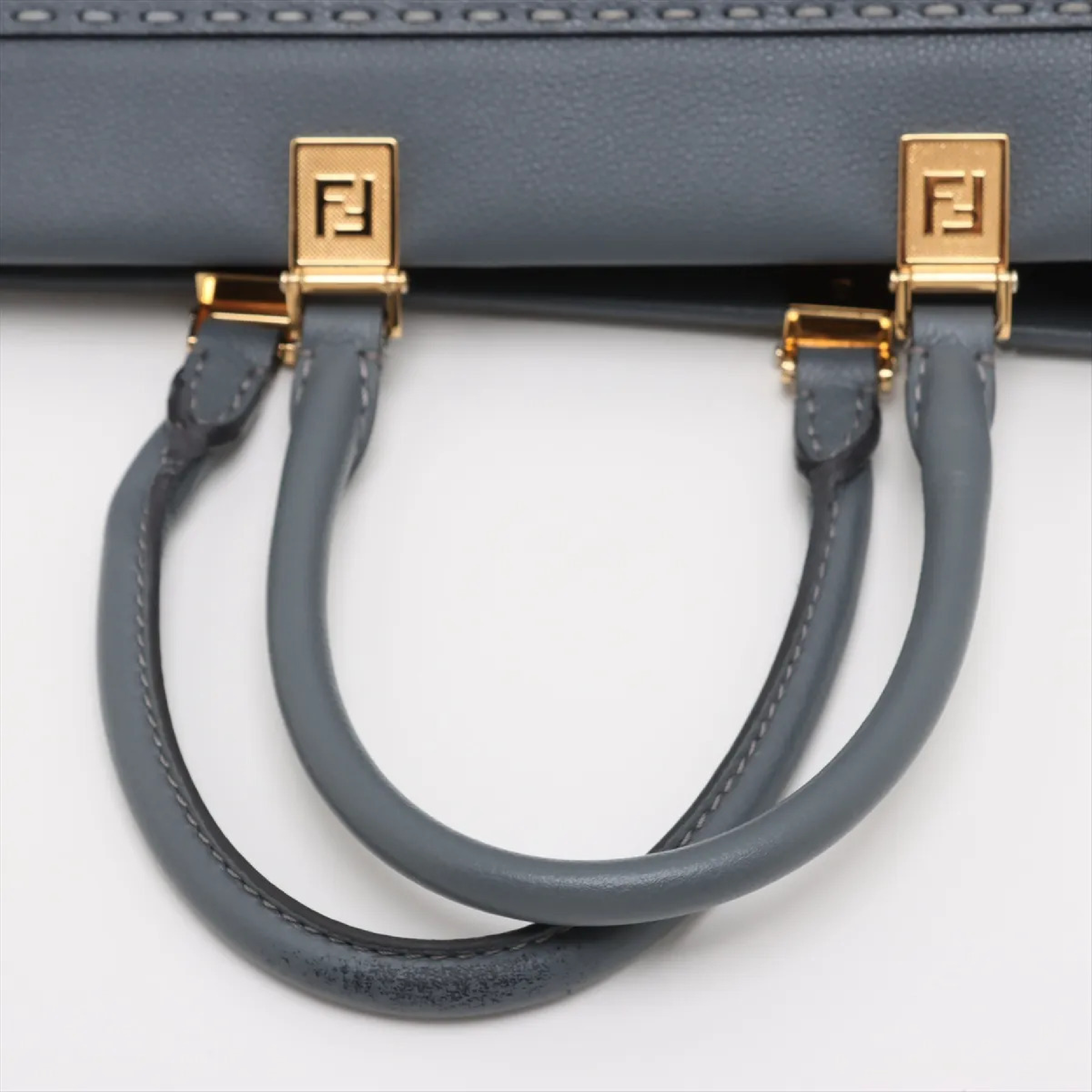 Sunshine Medium Leather Tote Bag 8BH386 — view 5