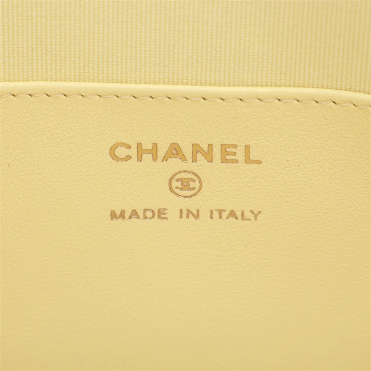 [Individually packaged] Chanel Coco Mark Tweed Chain Shoulder Bag, White with Gold Hardware, XT5A783L — view 9