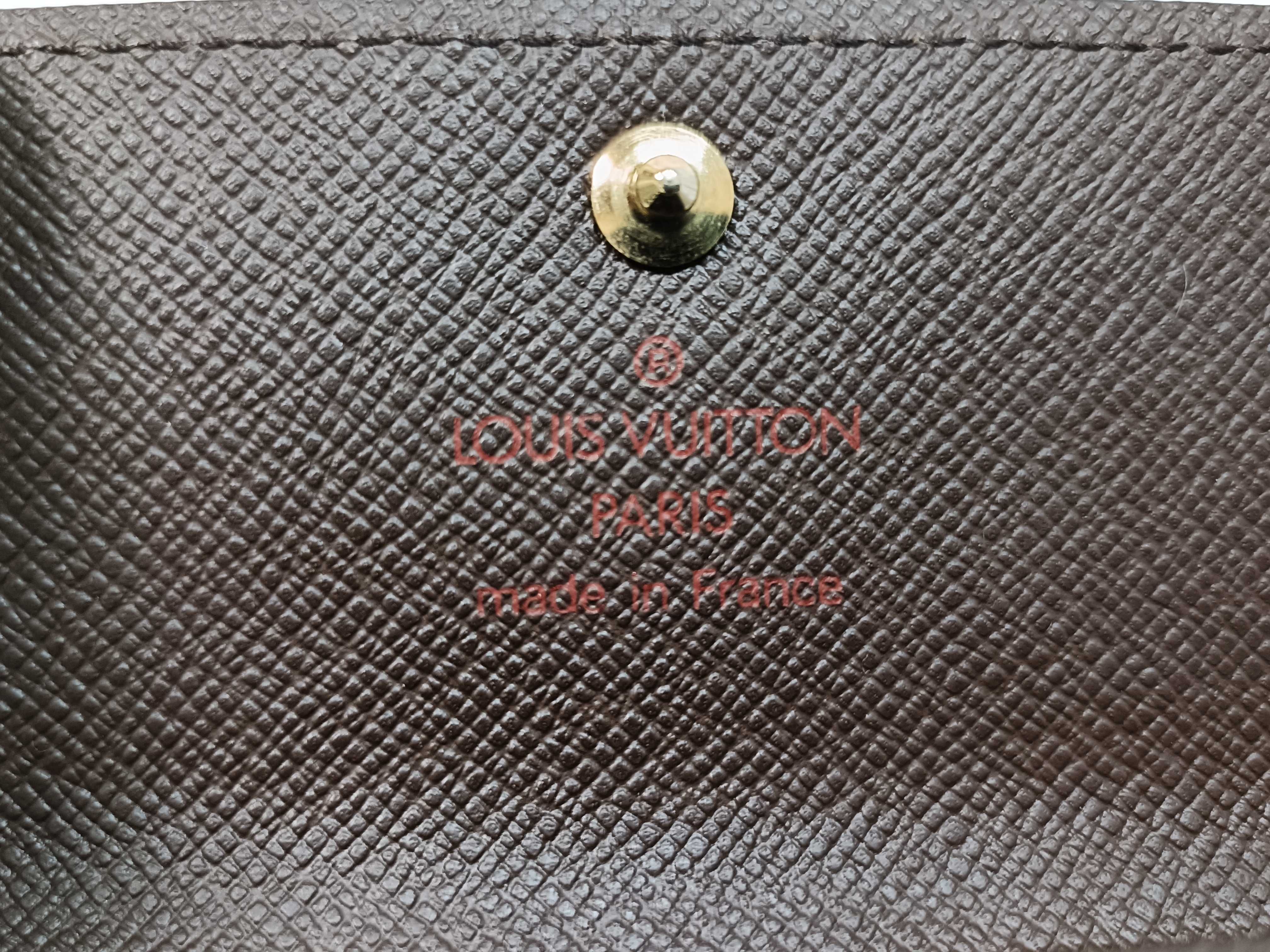 Damier Portemonnaie Plat Coin Case — view 13