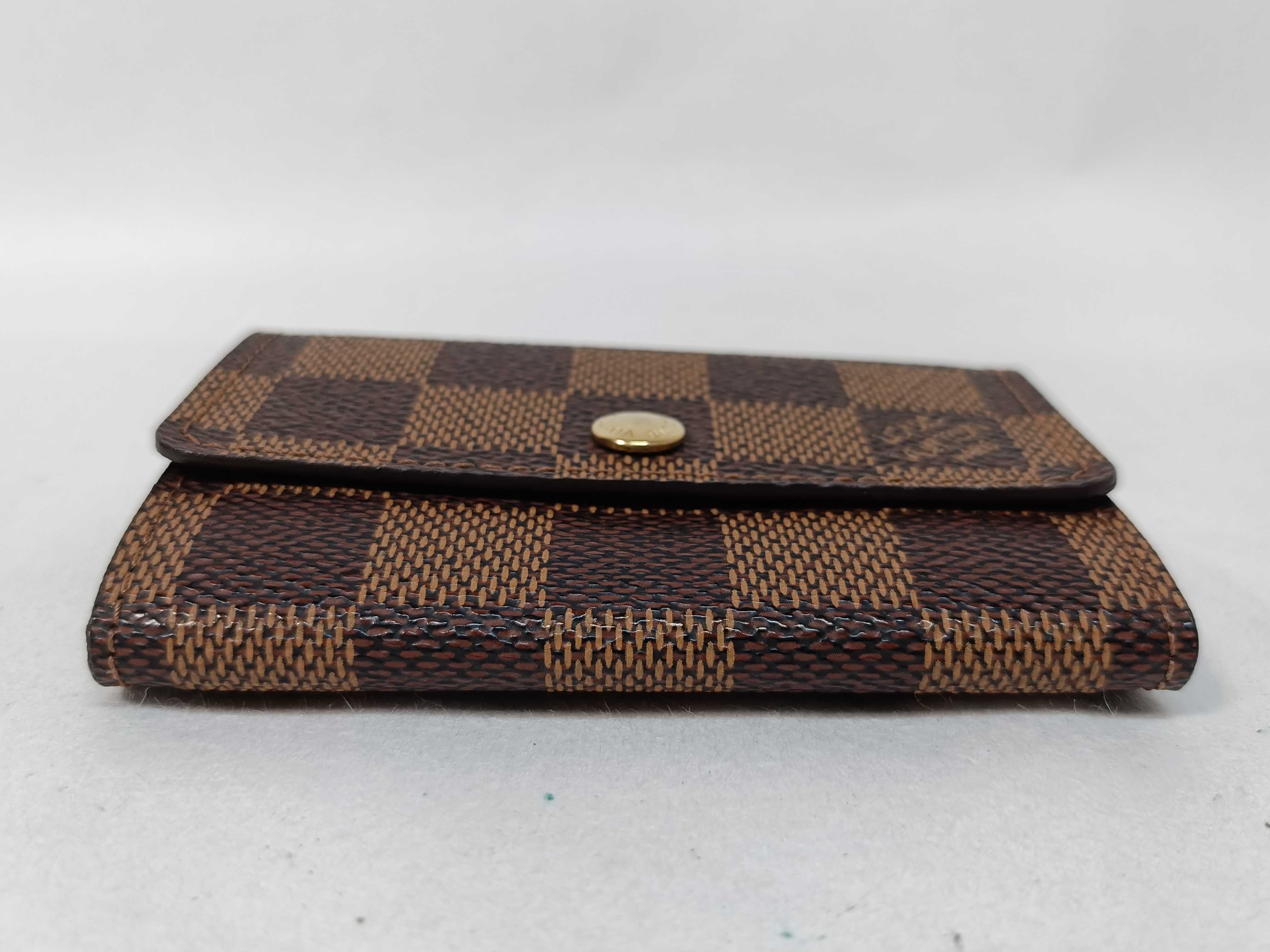 Damier Portemonnaie Plat Coin Case — view 5