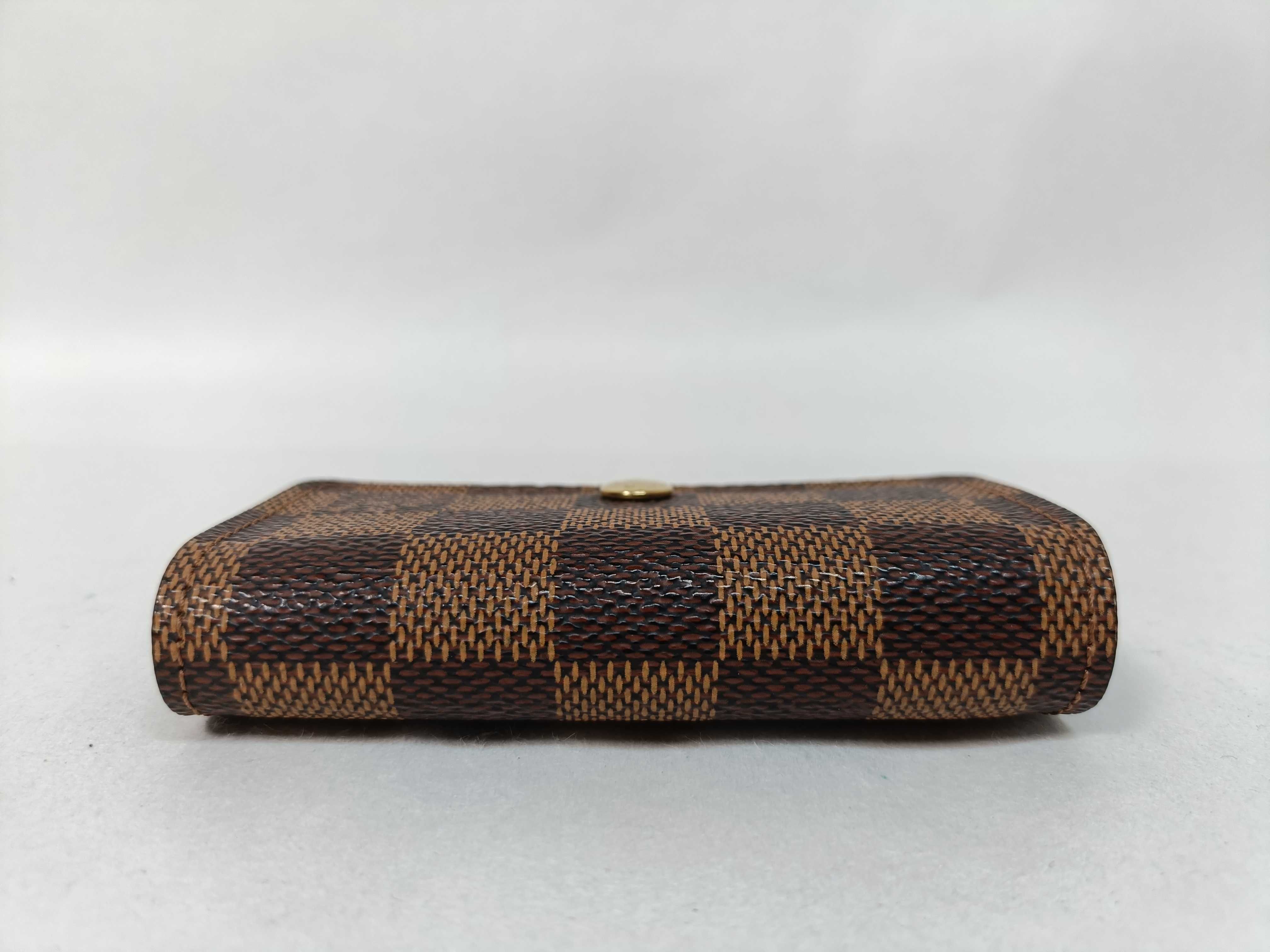 Damier Portemonnaie Plat Coin Case — view 6
